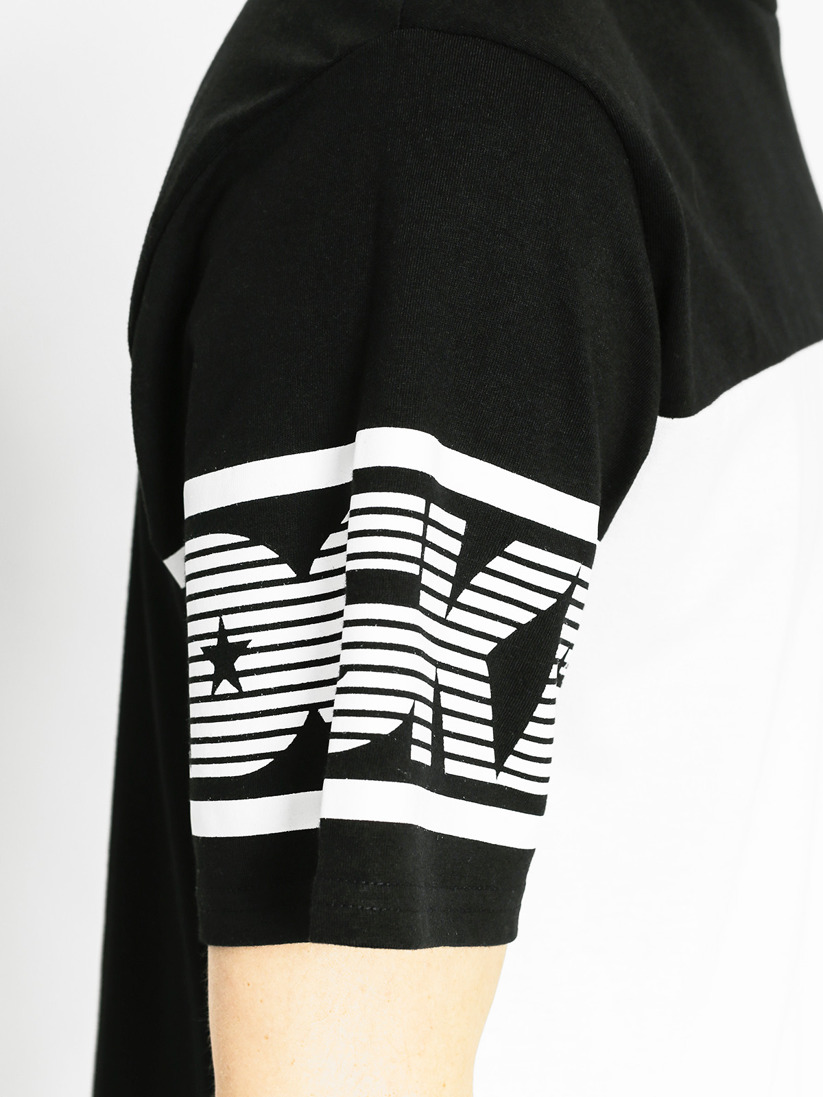 DGK Tričko Backspin Custom (black/white)