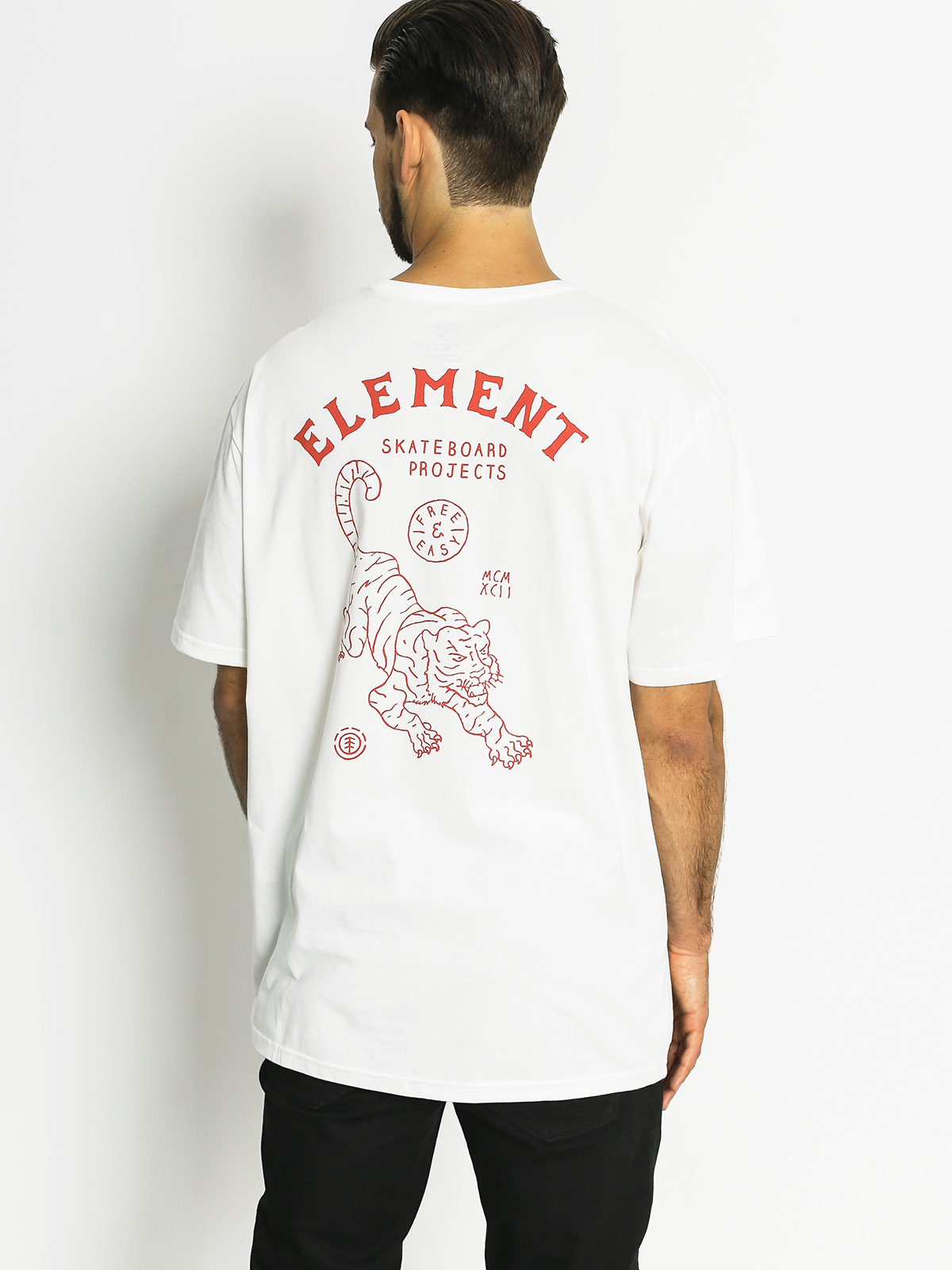 Element Tričko Tour Tee (optic white)