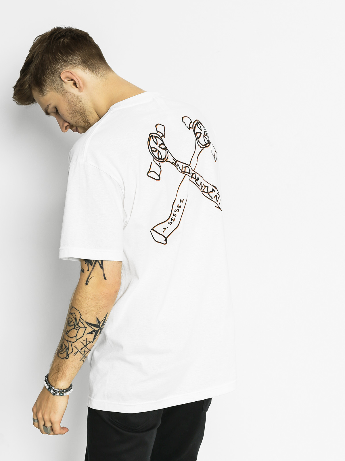 Independent Tričko Jessee (white)