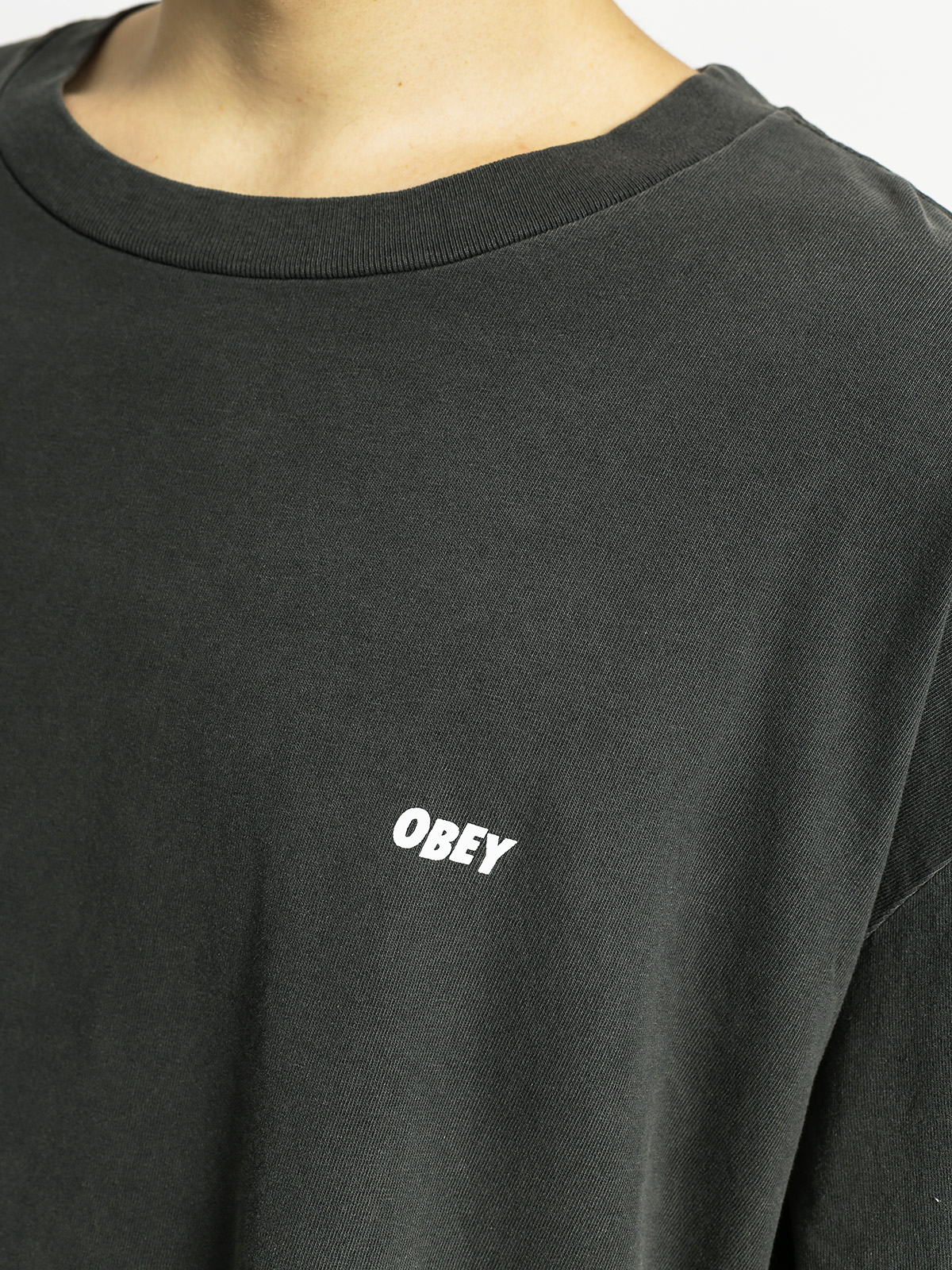 OBEY Tričko Obey Jumble Lo Fi (dusty black)