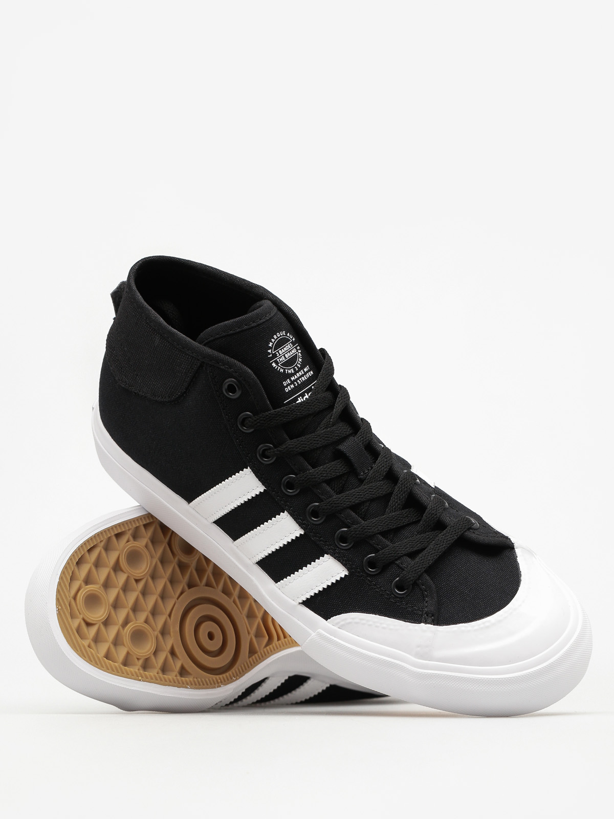 adidas Boty Matchcourt Mid (core black/ftwr white/ftwr white)