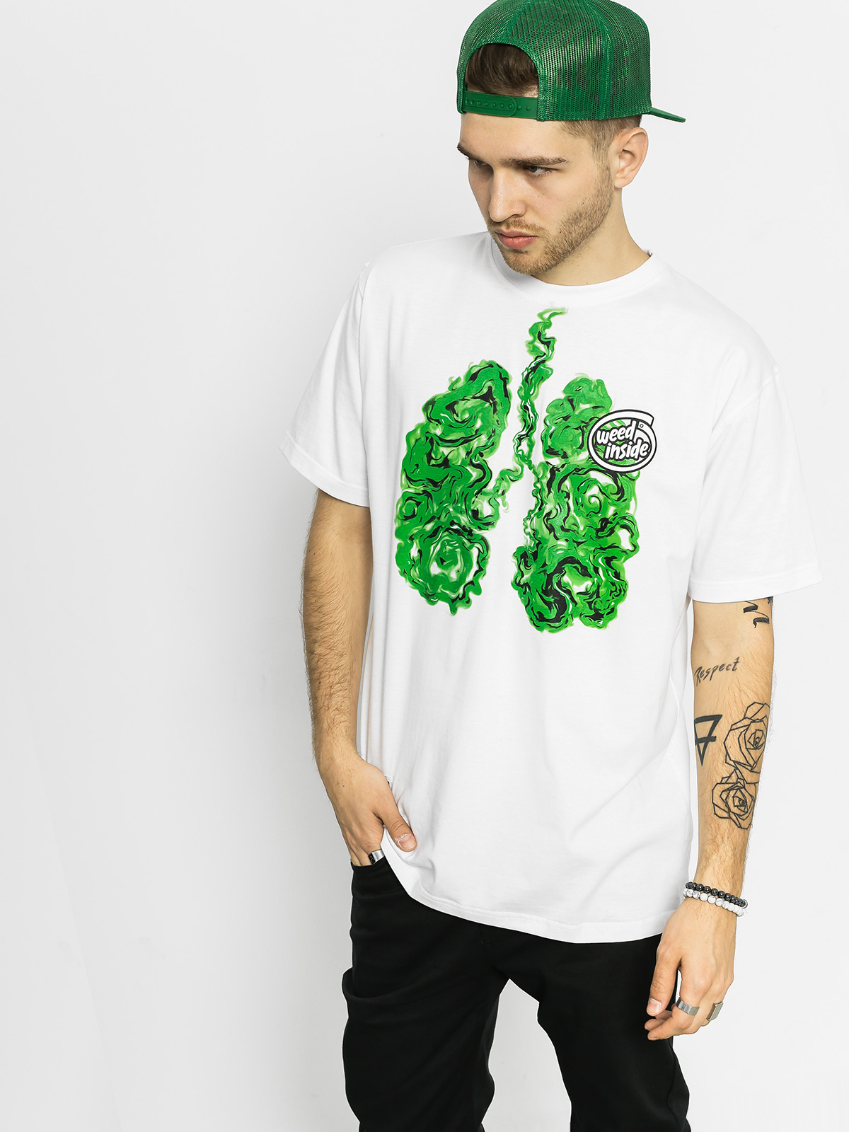 MassDnm Tričko Inside (white)