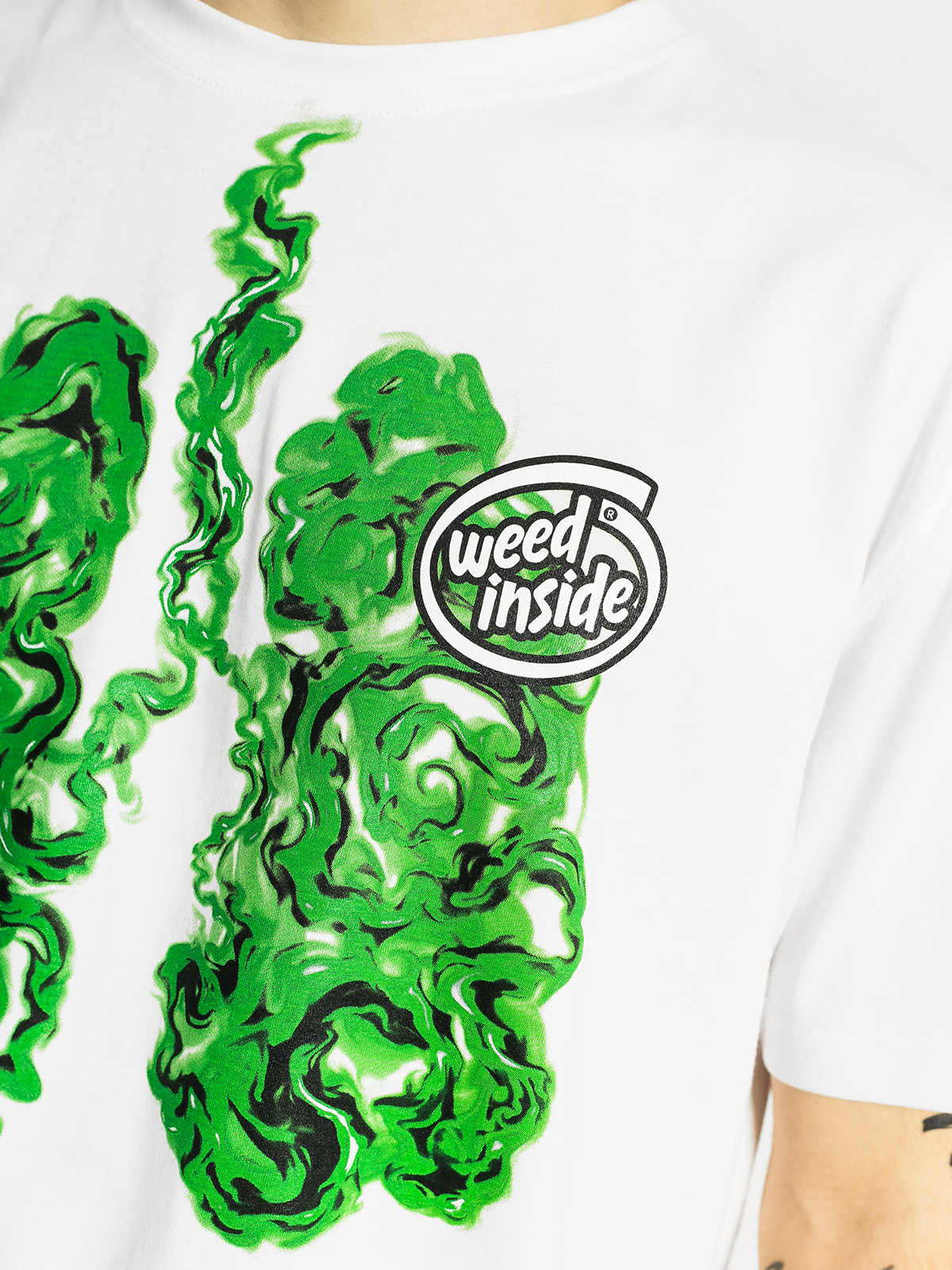 MassDnm Tričko Inside (white)