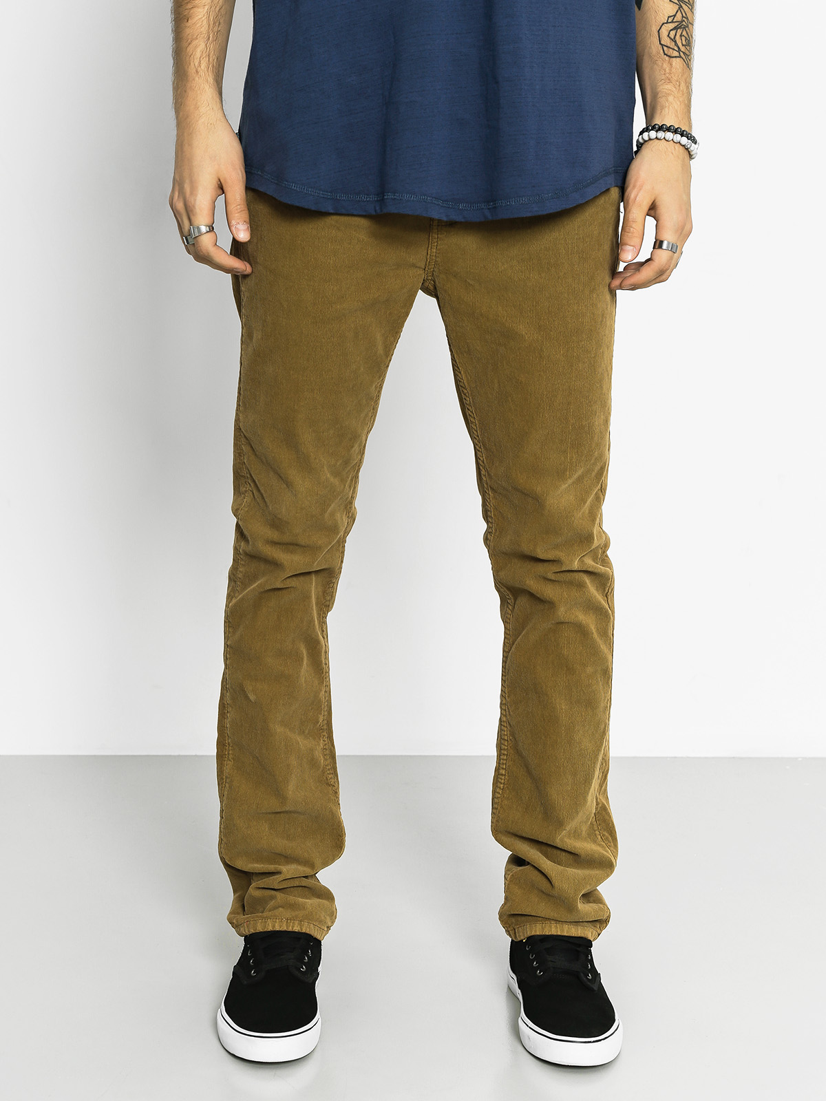 Kalhoty Element Alden Cord 1879 (tabacco)