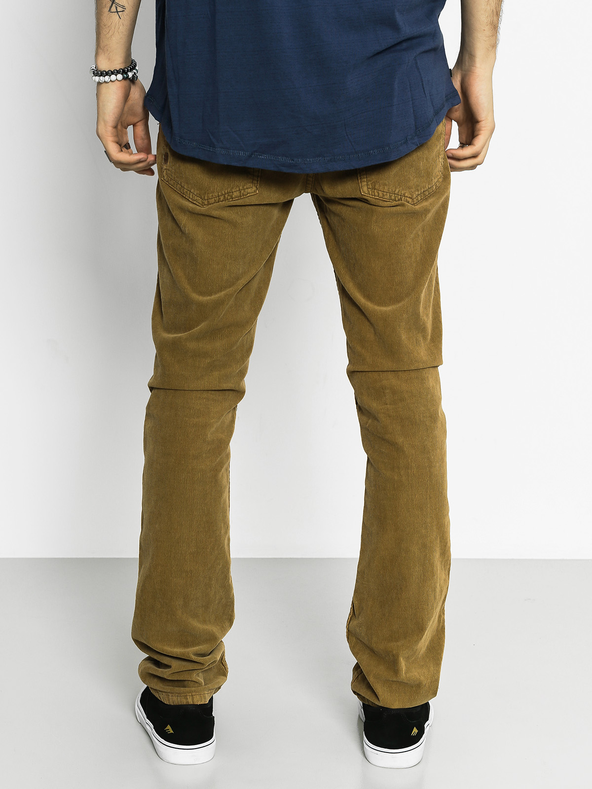 Kalhoty Element Alden Cord 1879 (tabacco)