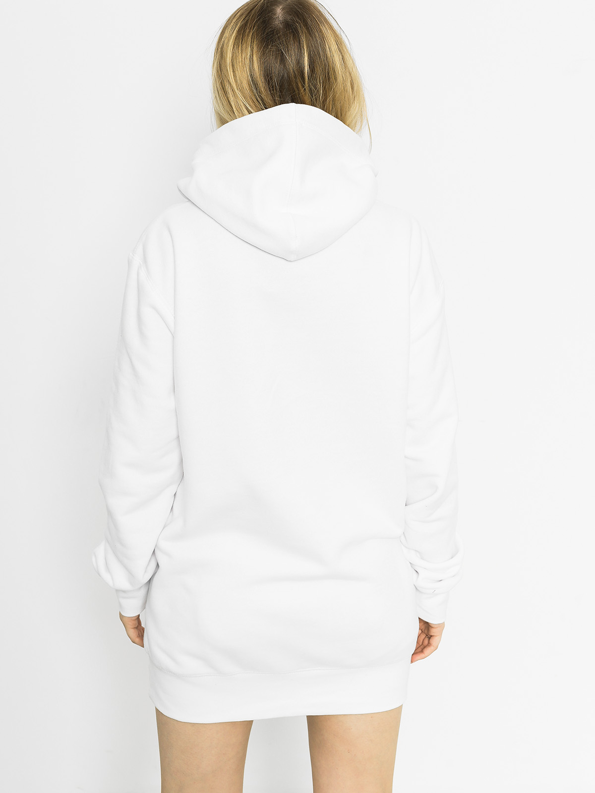 Prosto Mikina s kapucí Mirror HD (white)