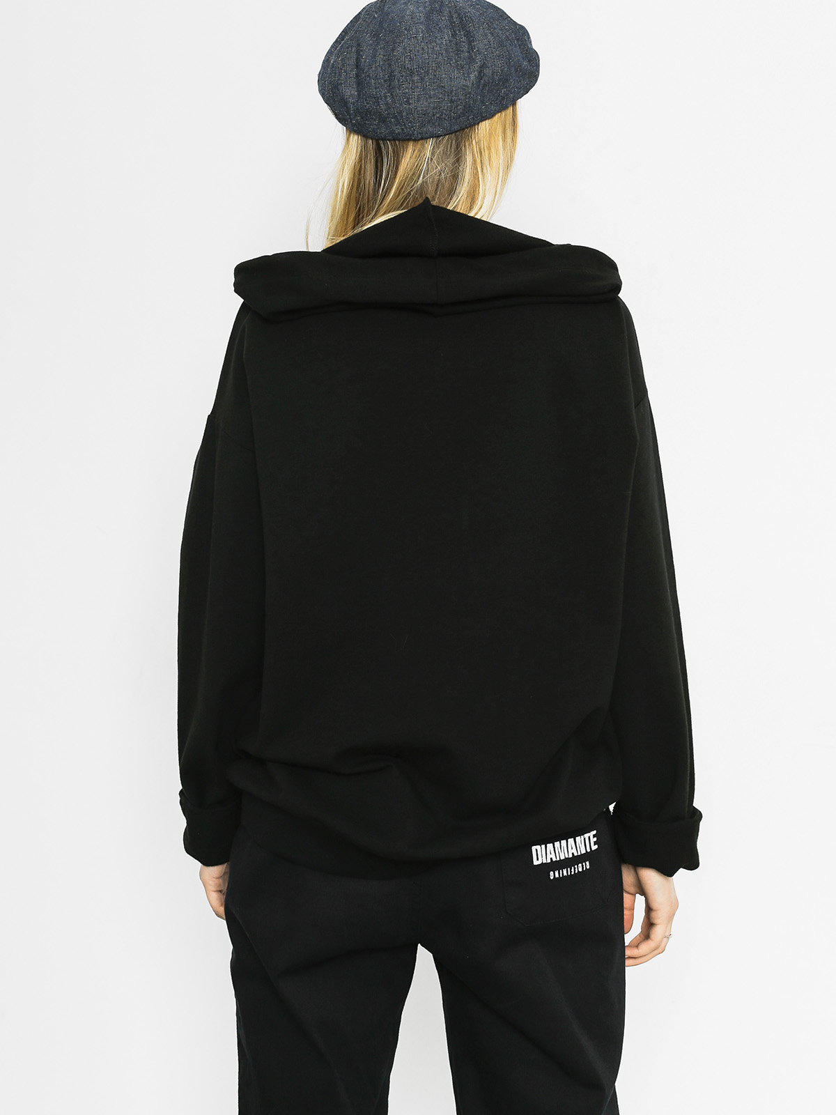 Stussy Mikina s kapucí 80 17 HD (black)