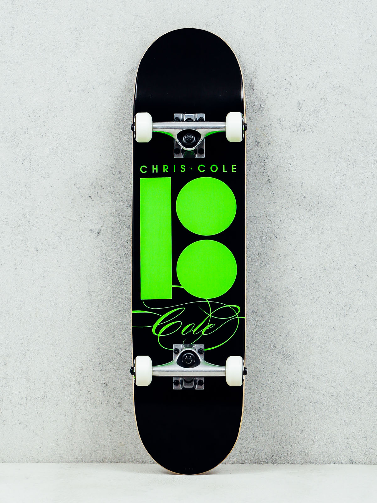 Skateboard Plan B Cole Signature Mini 7 (black/green)
