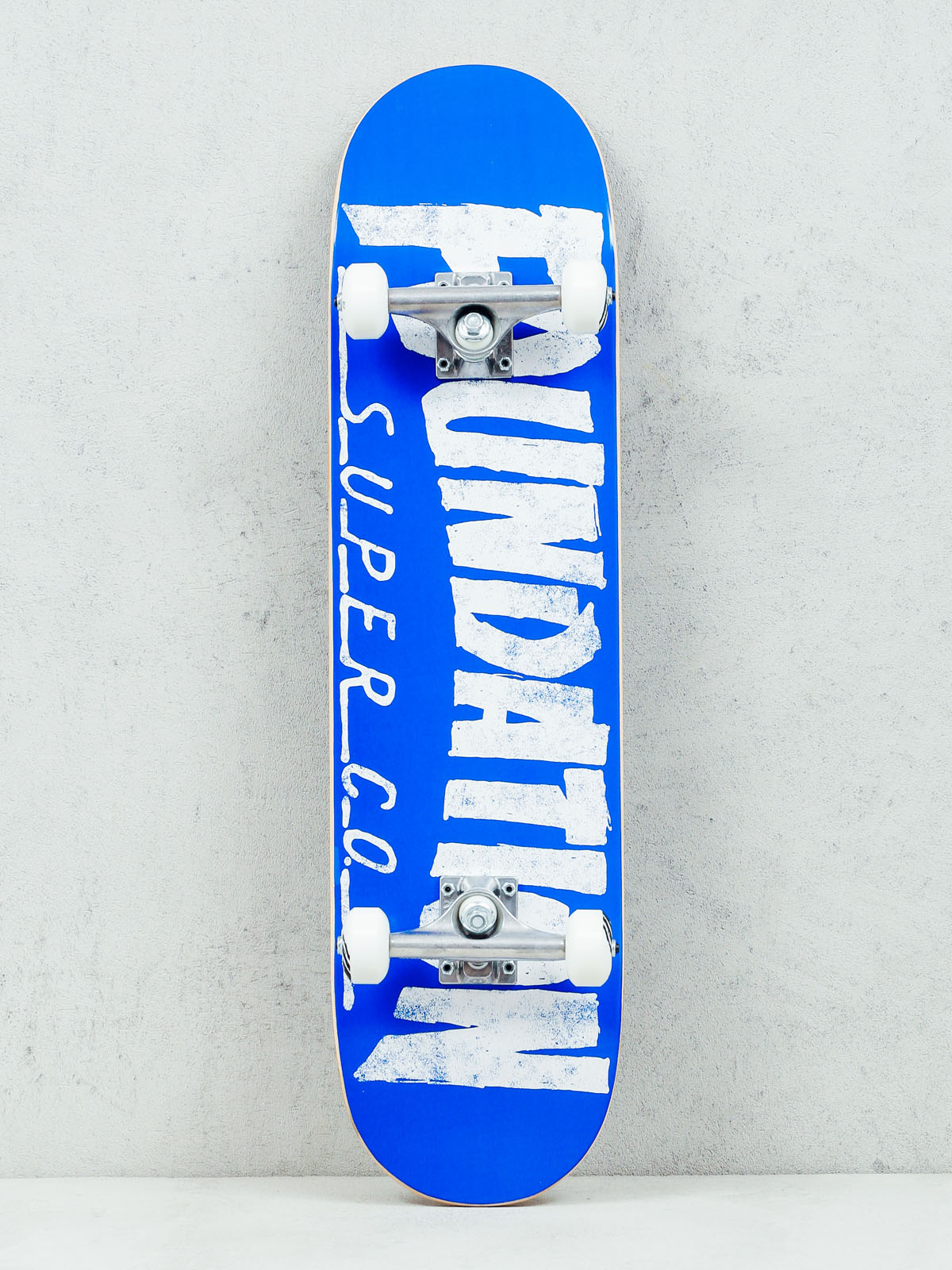 Skateboard Foundation Thrasher (blue/white)