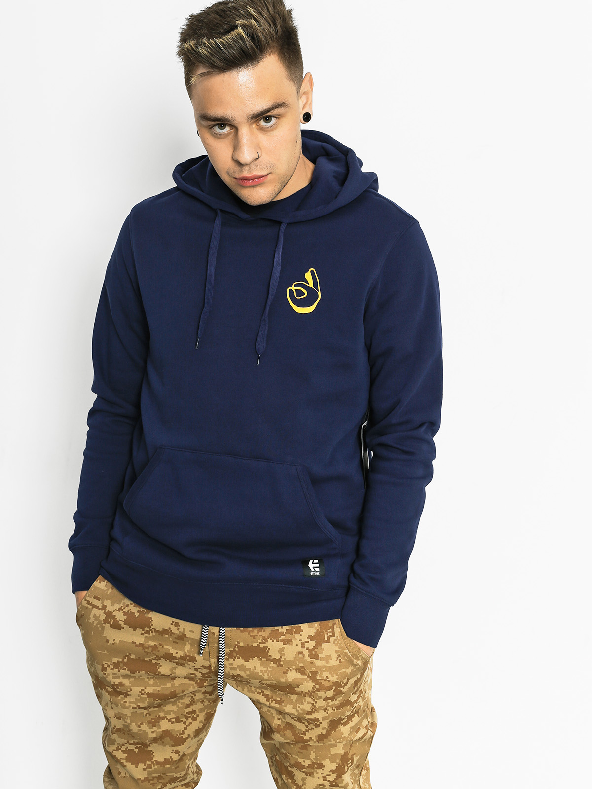 Etnies Mikina s kapucí No Worries HD (navy)