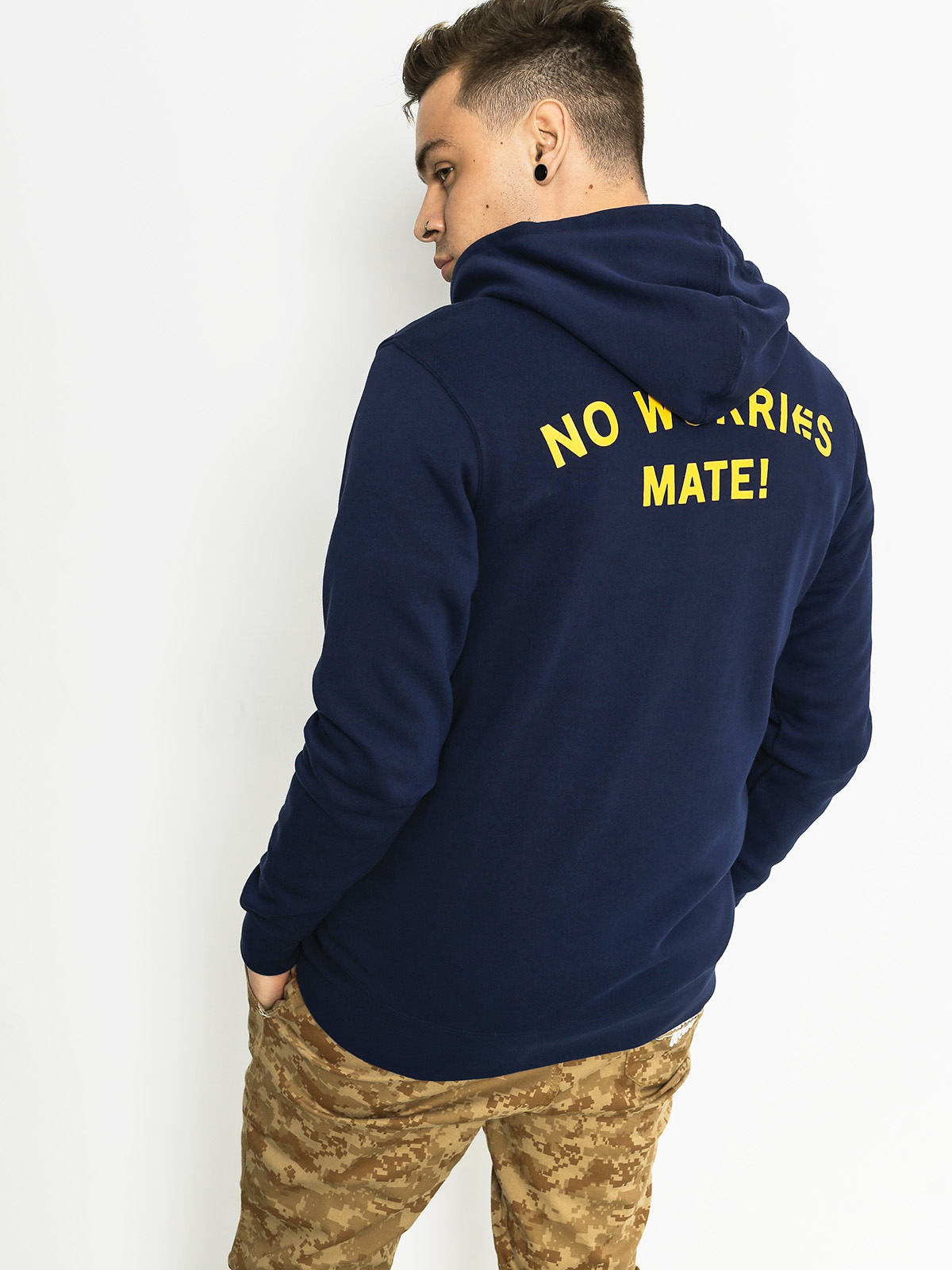 Etnies Mikina s kapucí No Worries HD (navy)