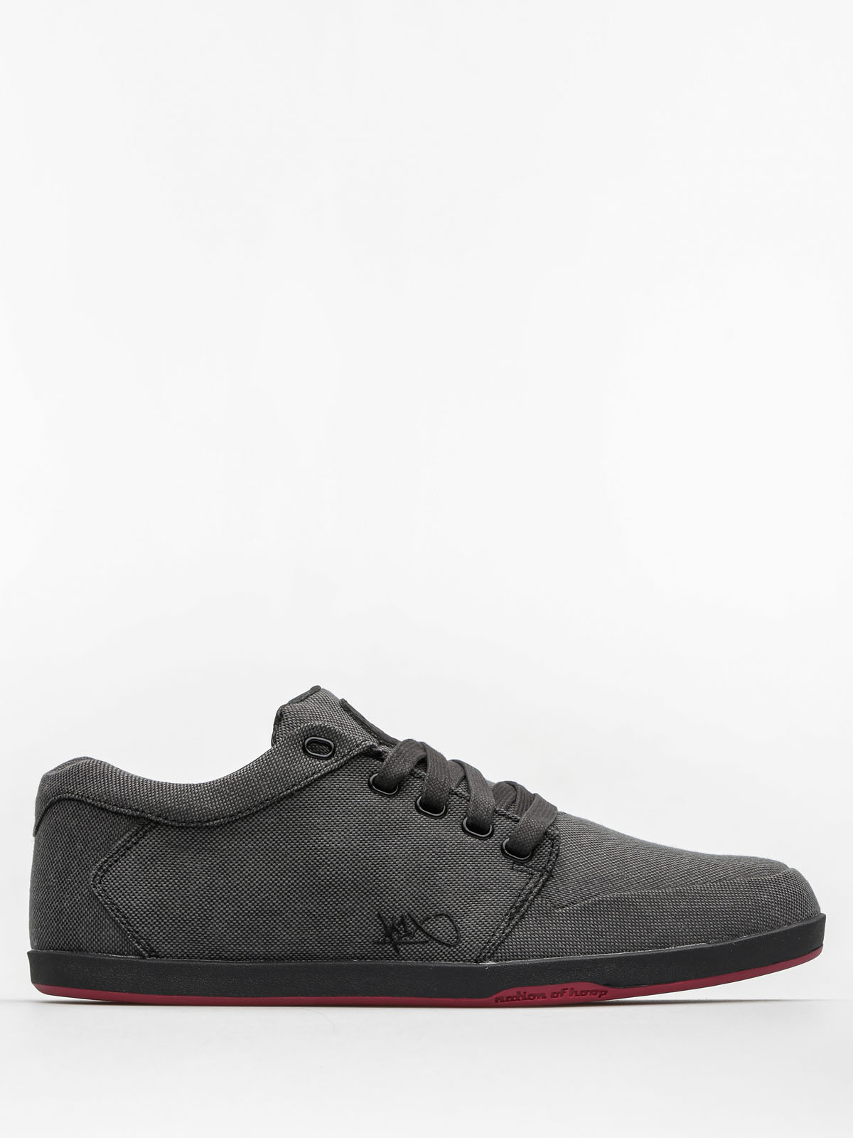 Boty K1x Lp Low (black/x burgundy)