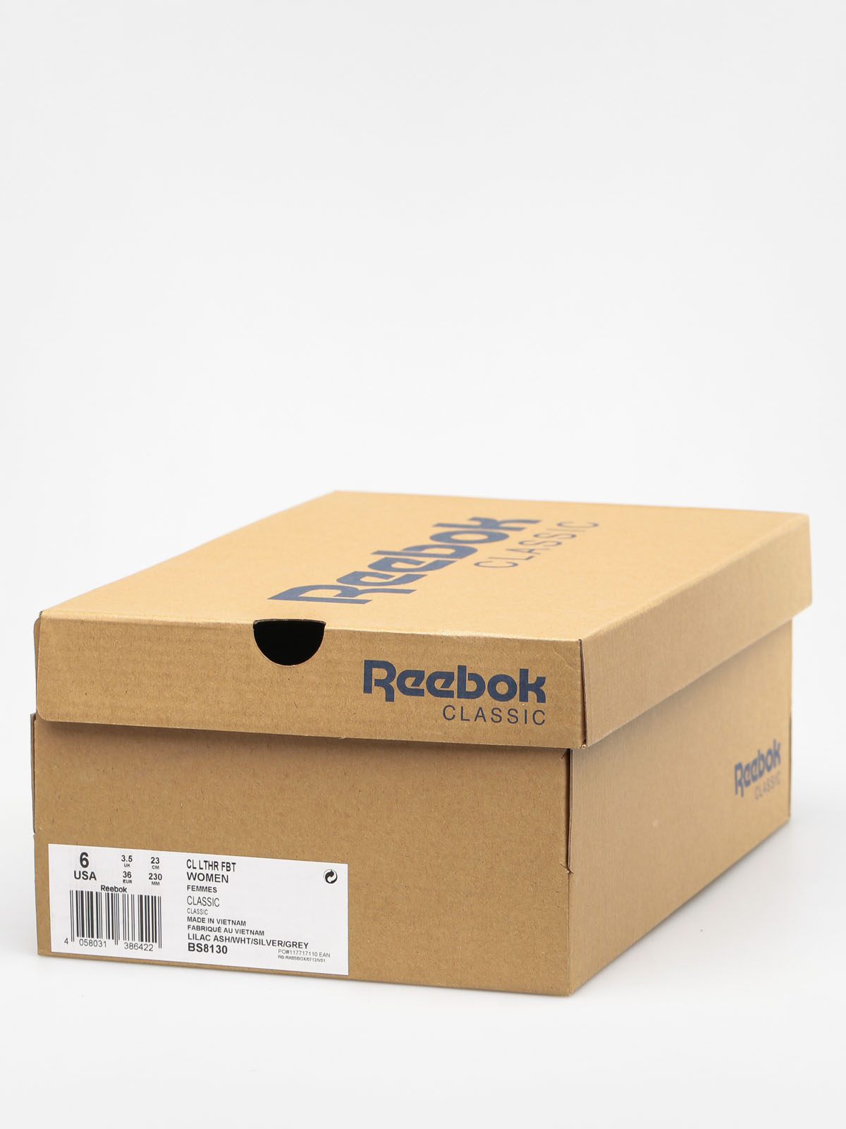 Boty Reebok Cl Lthr Fbt Wmn (lilac ash/wht/silver)