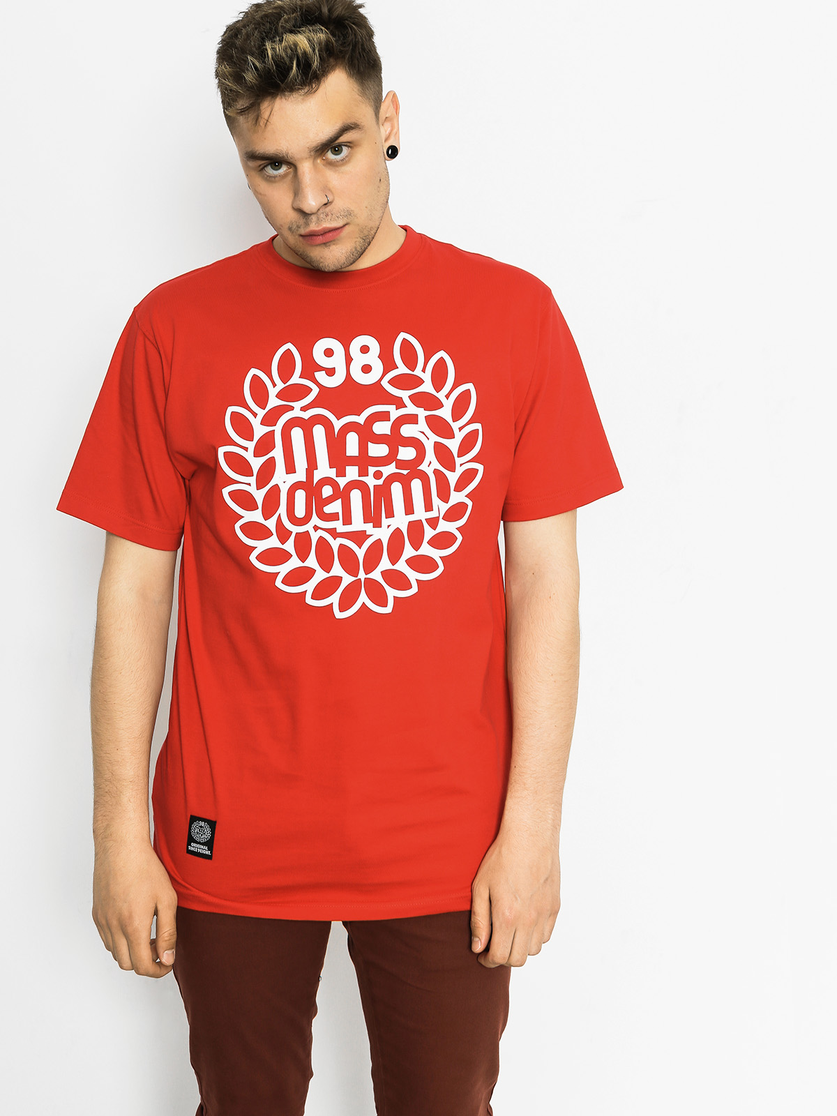 Tričko MassDnm Base (red)