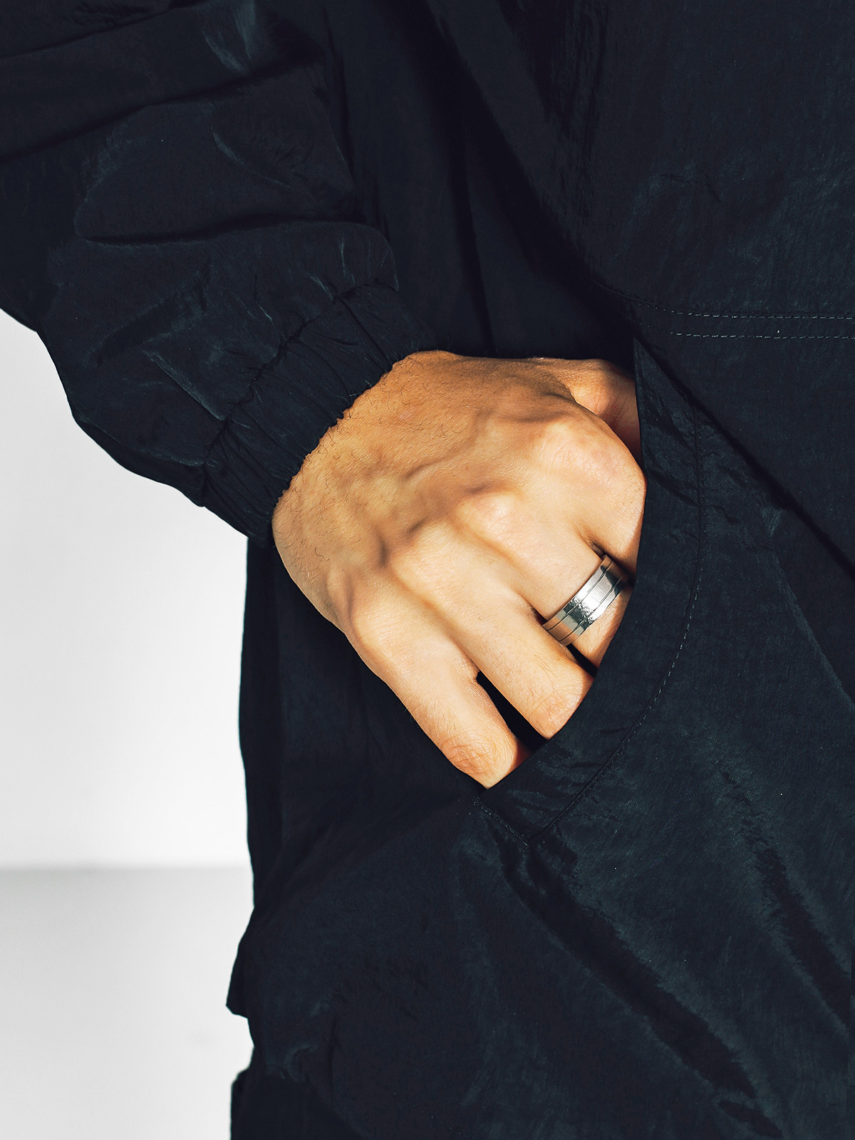 Bunda Polar Skate Anorak (black)