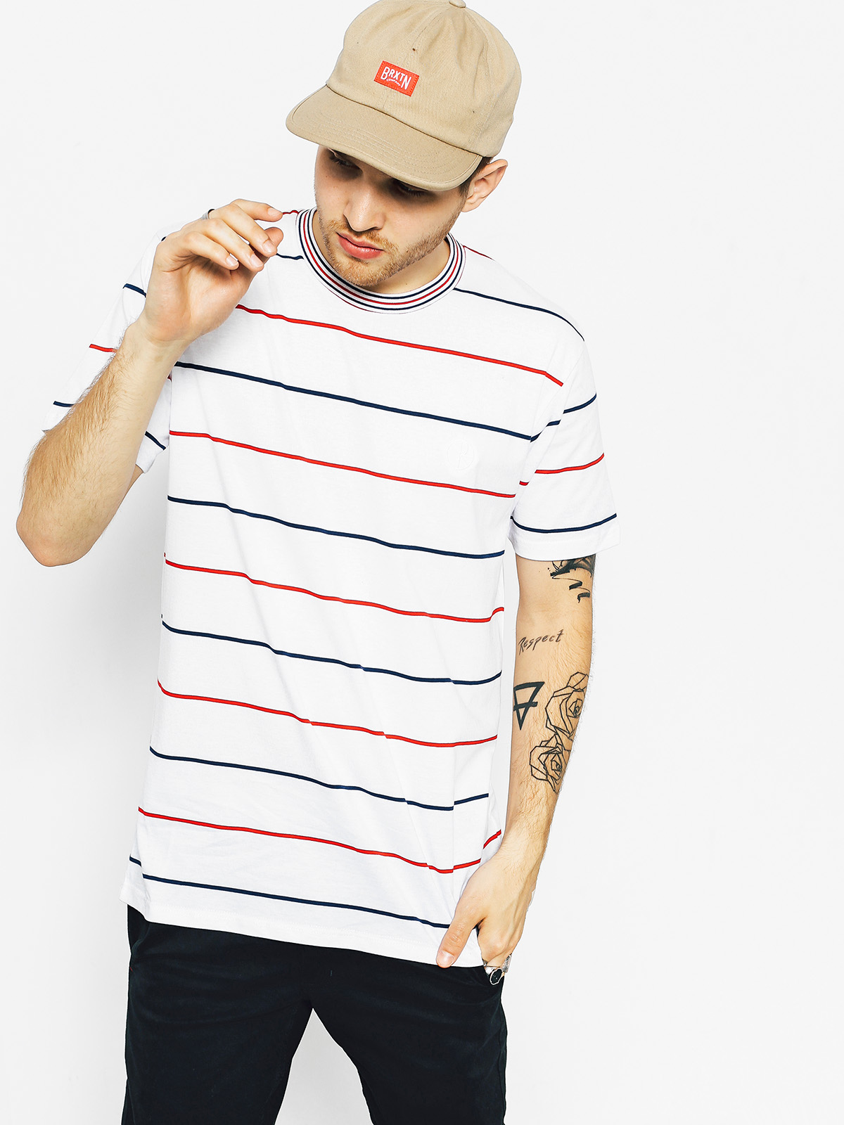 Tričko Polar Skate Roman (white)