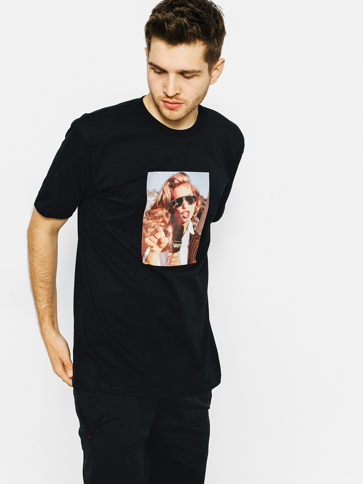 Tričko We Peace It Cindy (black)