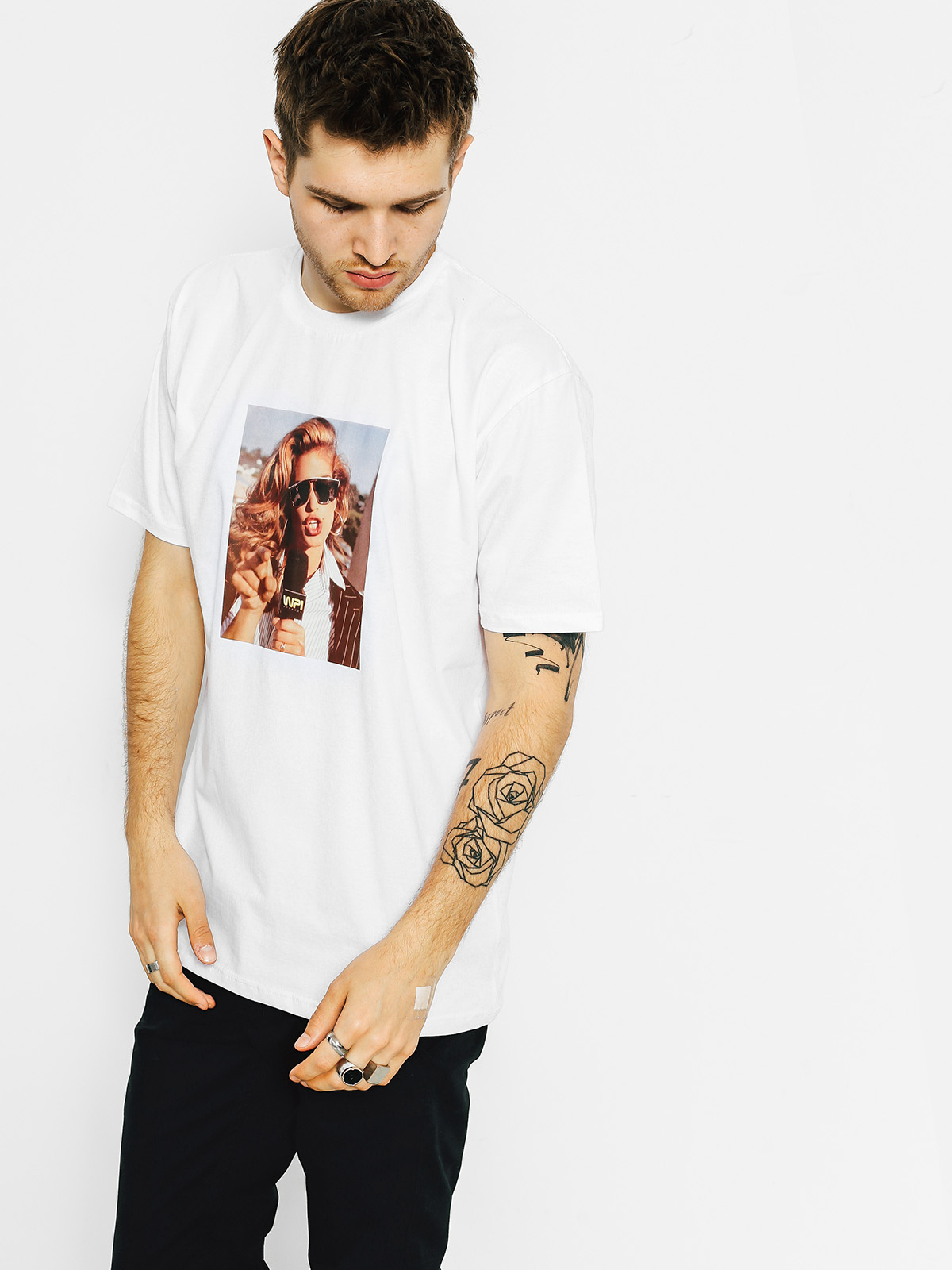 Tričko We Peace It Cindy (white)