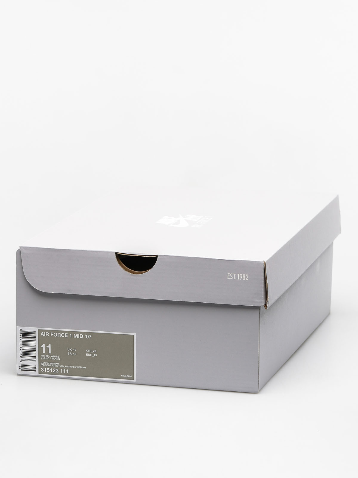 Boty Nike Air Force 1 Mid 07 (white/white)