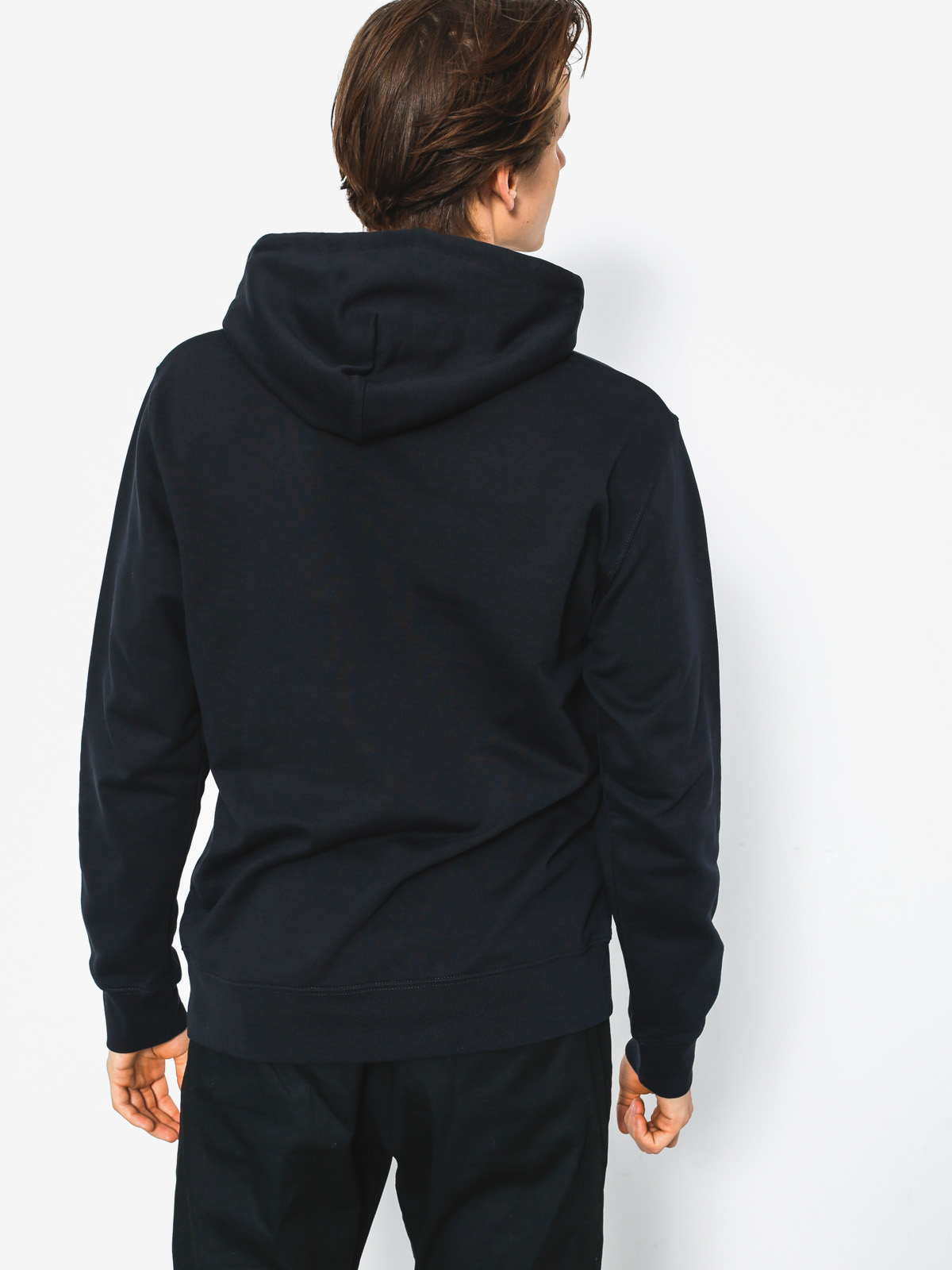 Mikina s kapucí Carhartt College HD (dark navy/white)