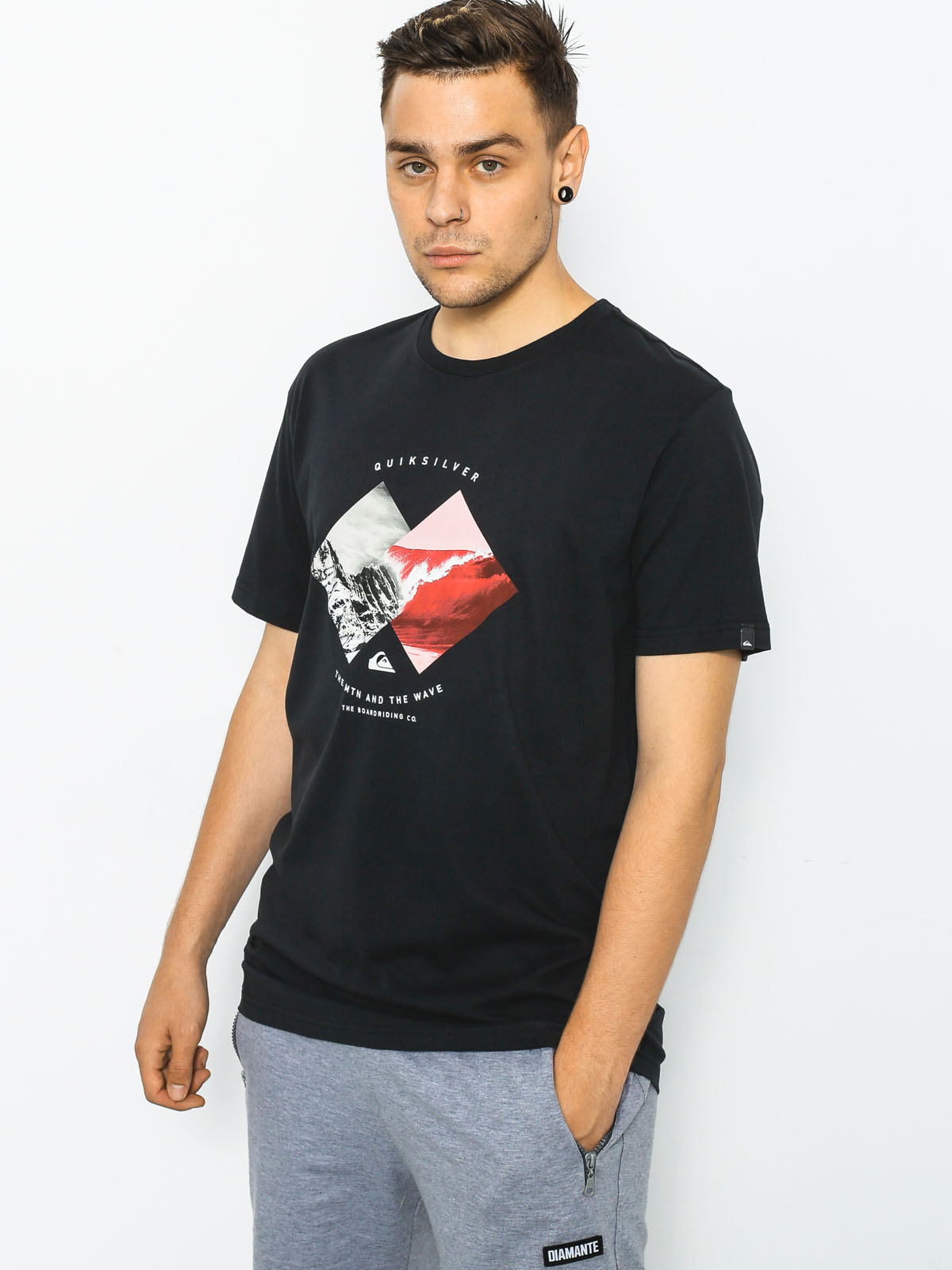 Tričko Quiksilver Plesurzon (black)