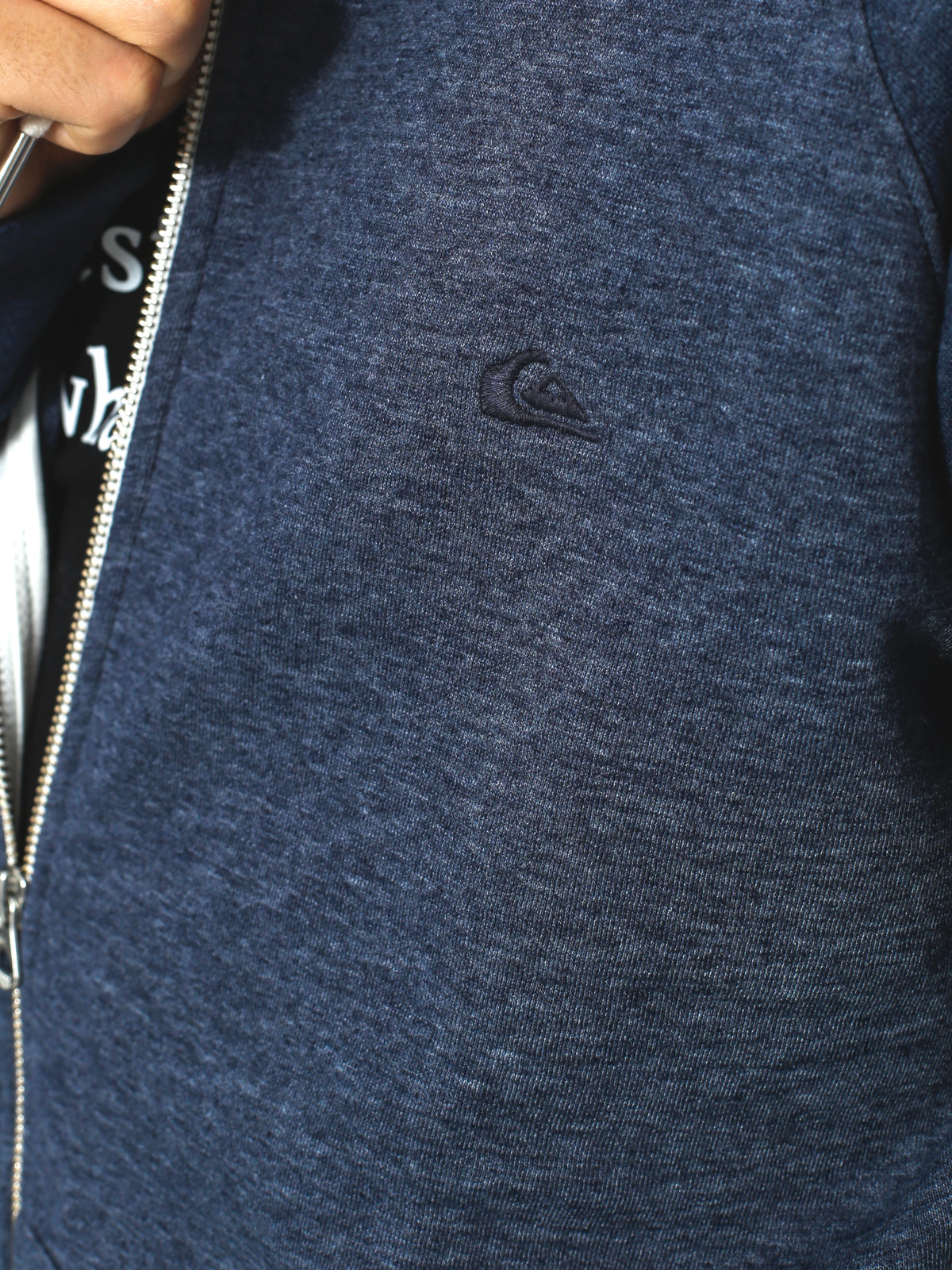 Mikina s kapucí Quiksilver Everyday ZHD (navy blazer heather)