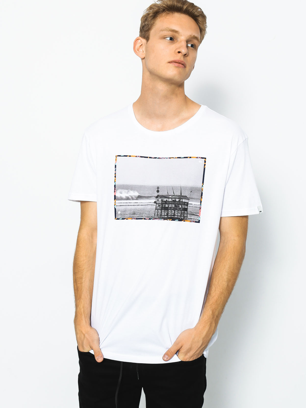 Tričko Quiksilver Eastman Comp Soul (white)