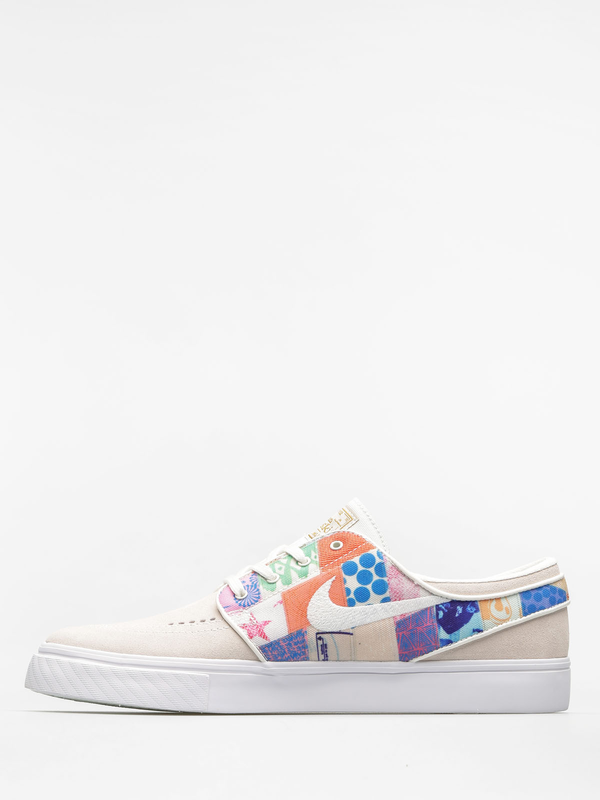Boty Nike SB Zoom Stefan Janoski (sail/white multi color metallic gold)