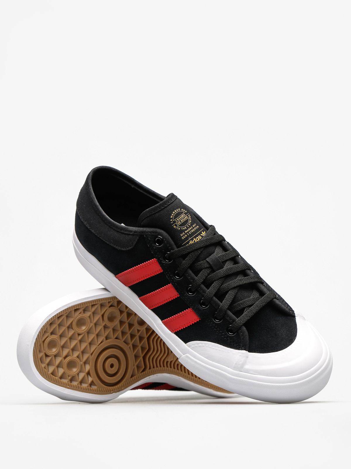 Boty adidas Matchcourt (core black/scarlet/ftwr white)
