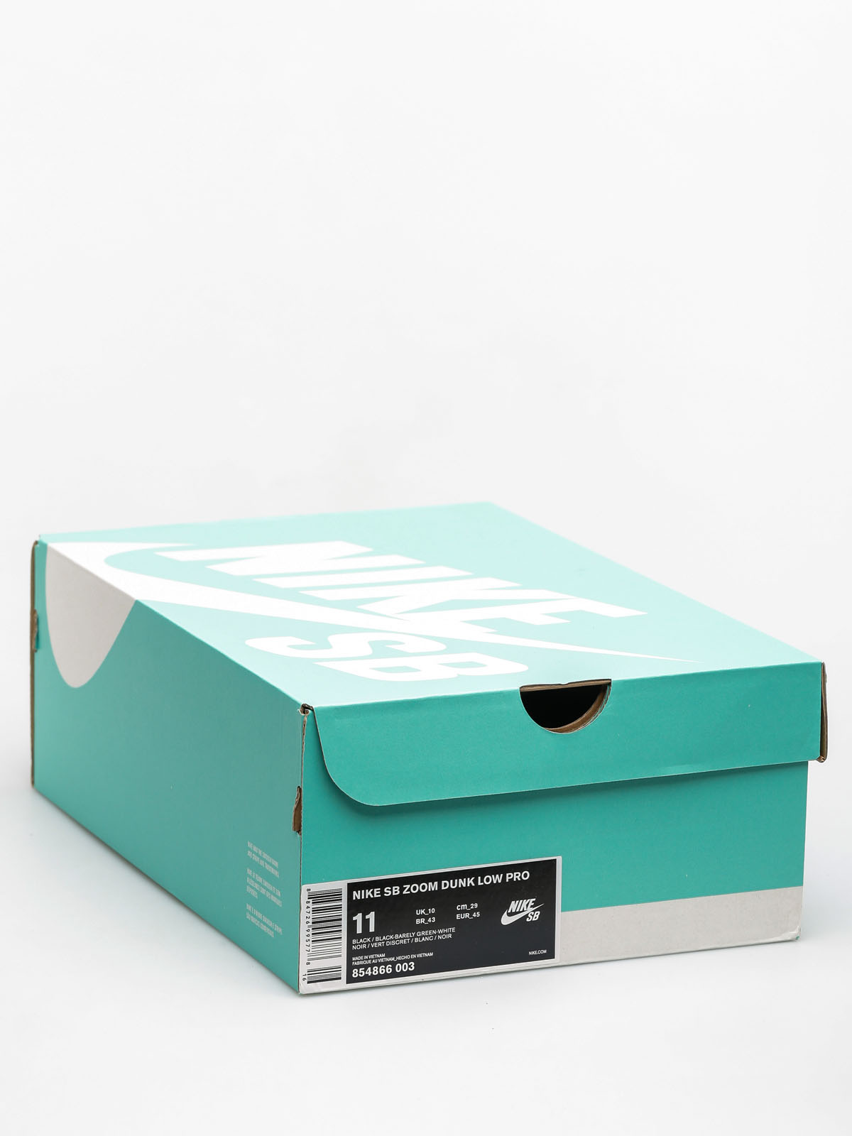 Boty Nike SB Zoom Dunk Low Pro (black/black barely green white)