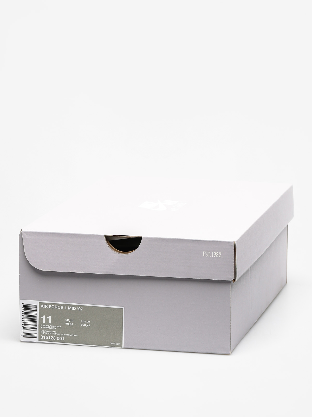 Boty Nike Air Force 1 Mid 07 (black/black black)