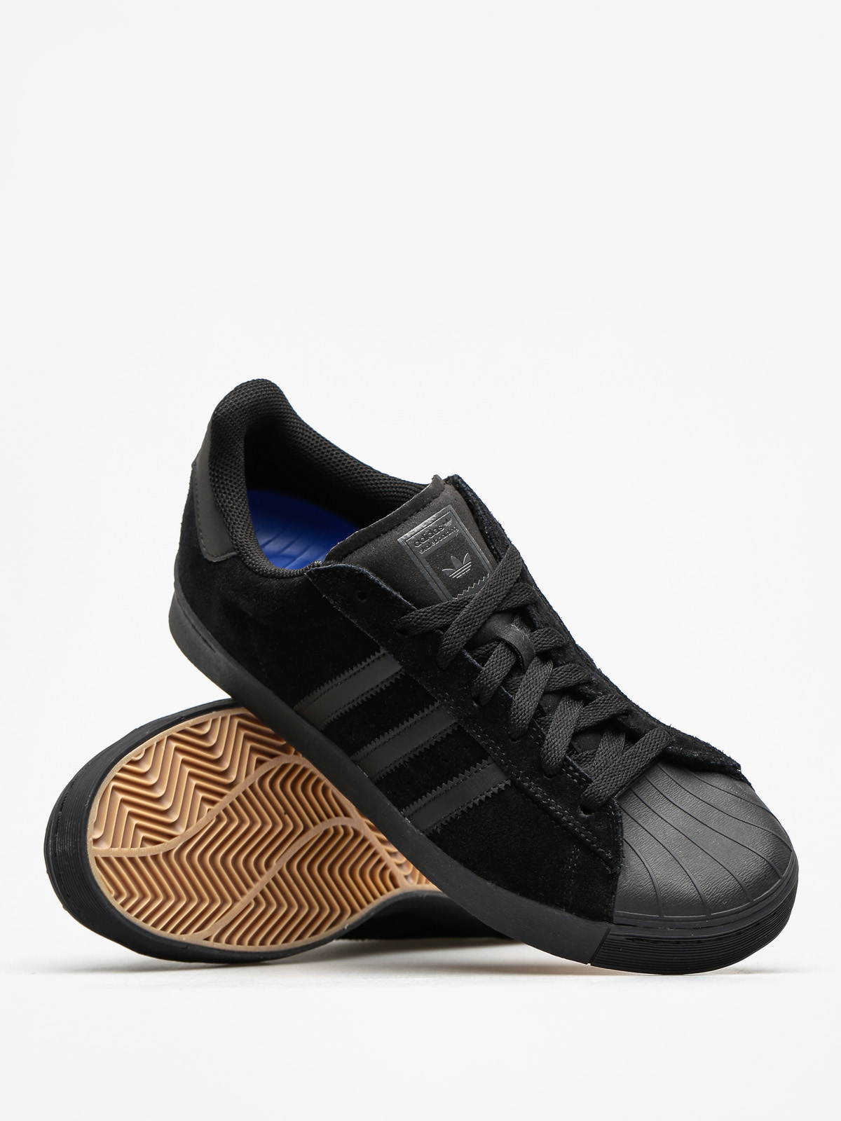 Boty adidas Superstar Vulc Adv (core black/core black/core black)