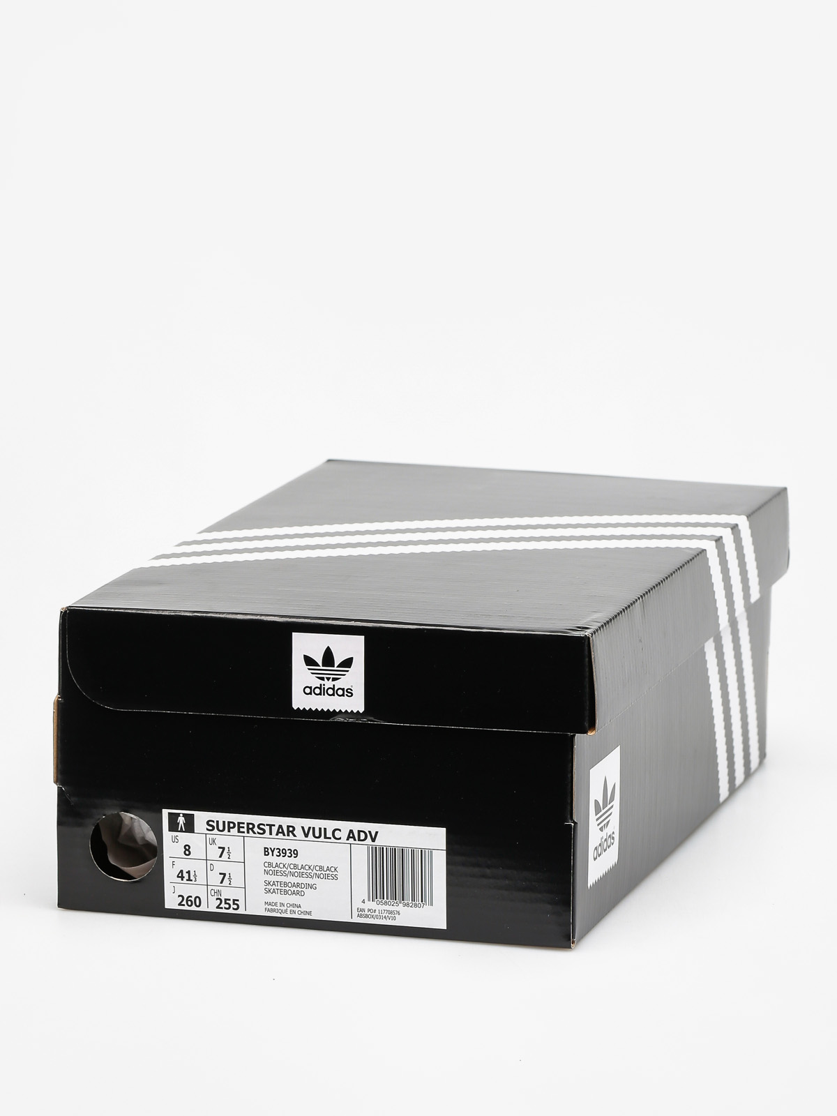 Boty adidas Superstar Vulc Adv (core black/core black/core black)