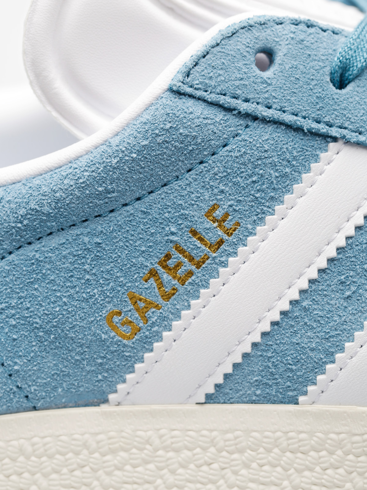 Boty adidas Gazelle (tactile steel f17/ftwr white/gold met)