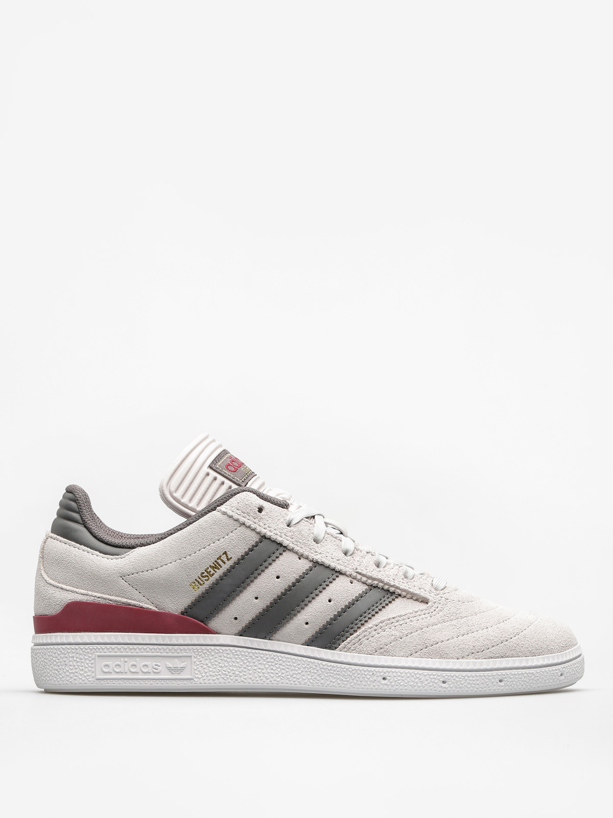 Boty adidas Busenitz (grey one f17/customized/collegiate burgundy)