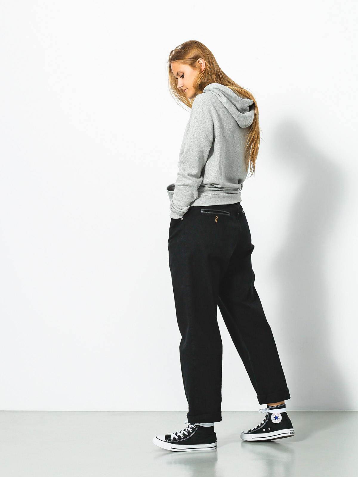 Mikina s kapucí Roxy After Surf HD Wmn (heritage heather)