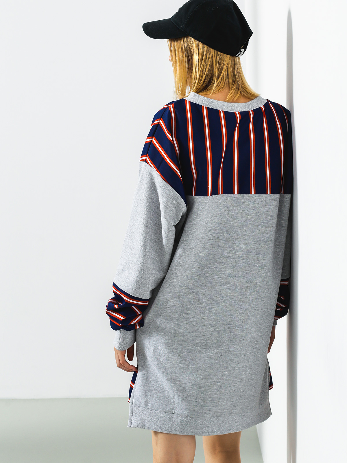 Mikina Marska Oldschool 45 Wmn (grey/navy)