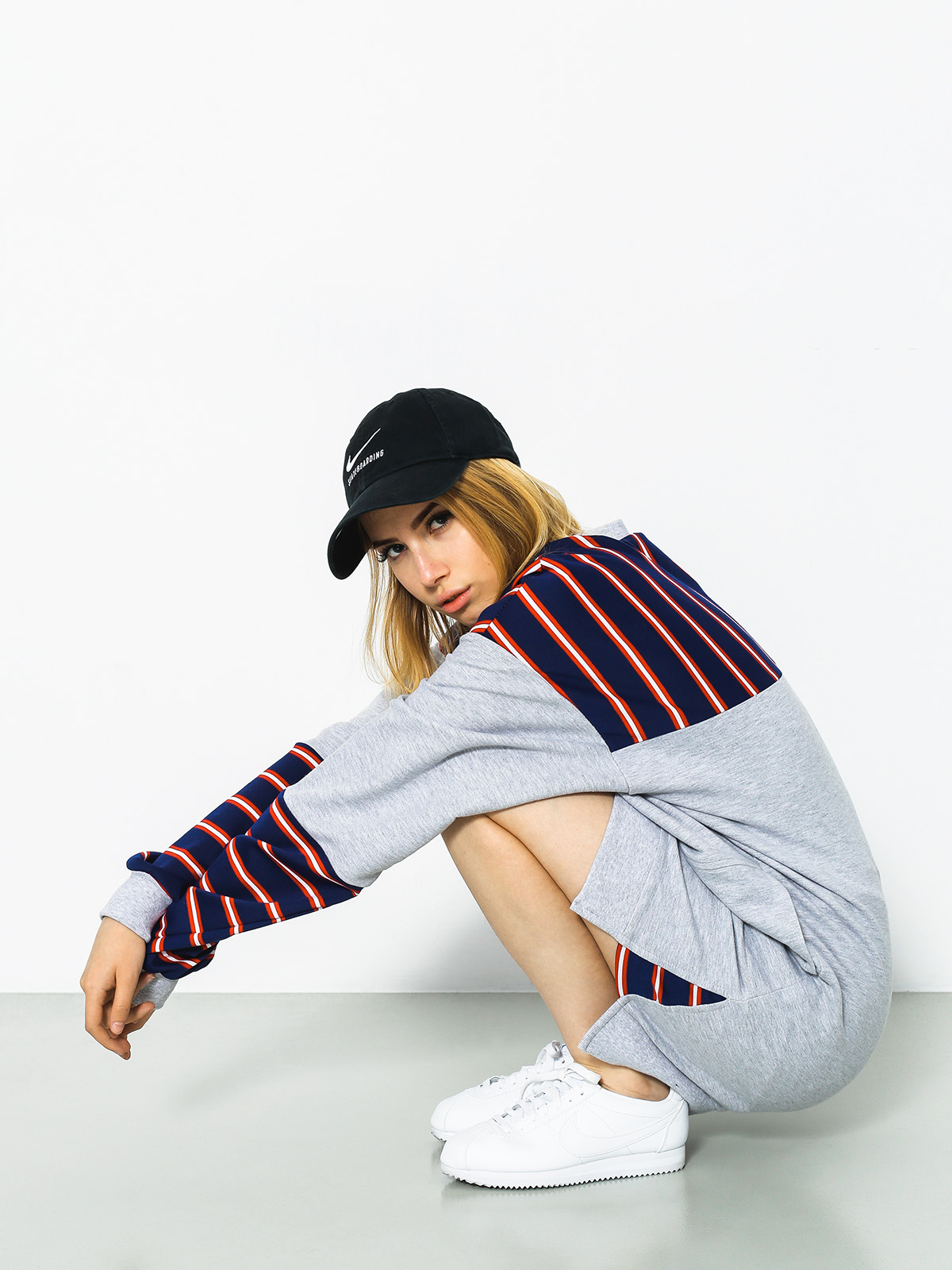 Mikina Marska Oldschool 45 Wmn (grey/navy)