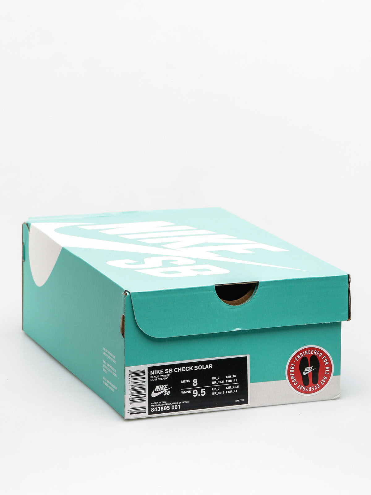 Boty Nike SB Check Solar (black/white)