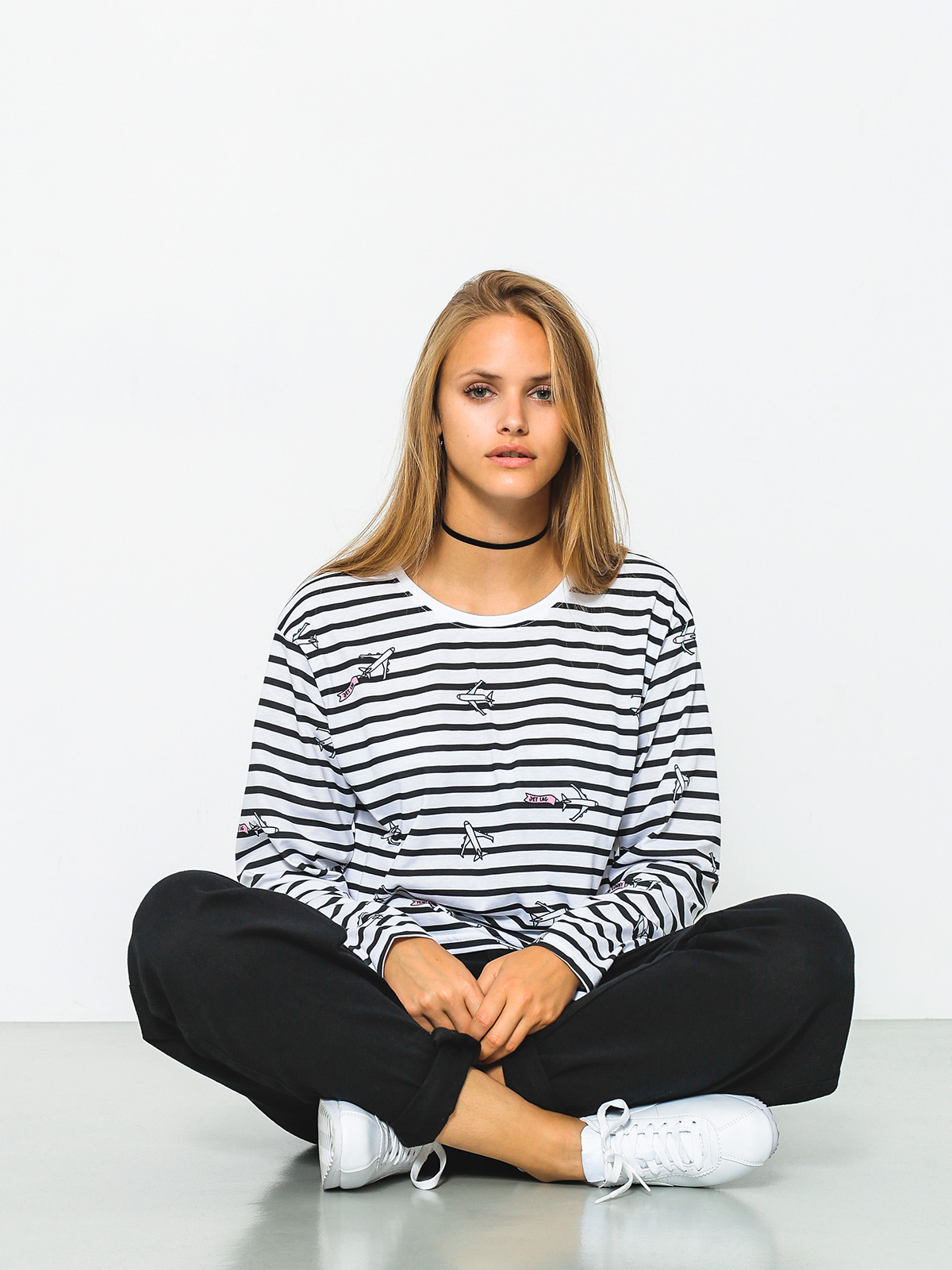 Triko Yeah Bunny Planes Wmn (white/black)