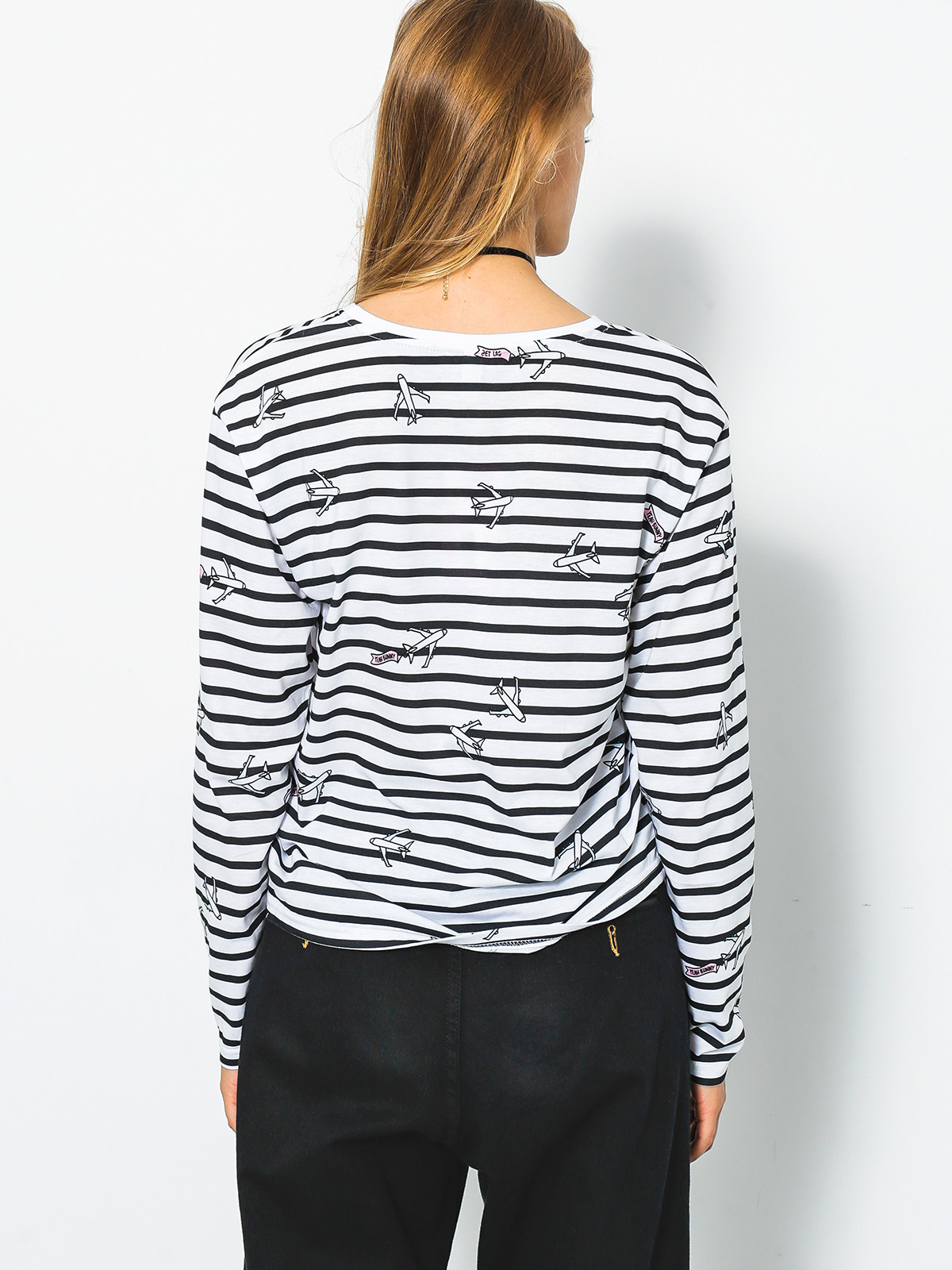 Triko Yeah Bunny Planes Wmn (white/black)