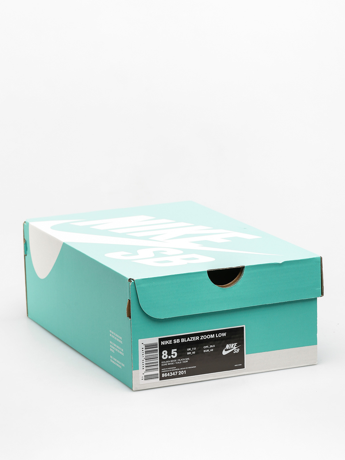 Boty Nike SB Zoom Blazer Low (golden beige/black sail gum light brown)