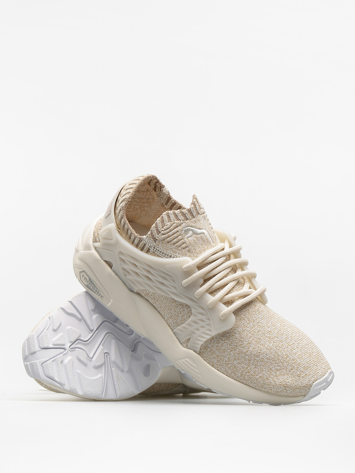 Puma Boty Blaze Cage Evo Knit Wn S Wmn (marshmallow/safari/birch/whisper white)