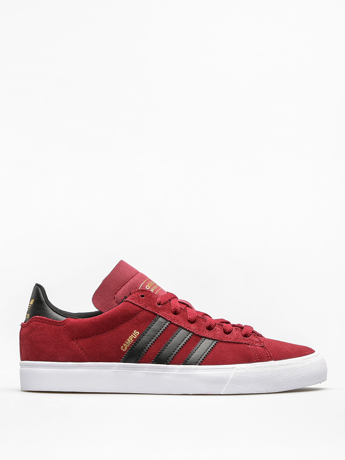 adidas Boty Campus Vulc II (collegiate burgundy/core black/ftwr white)