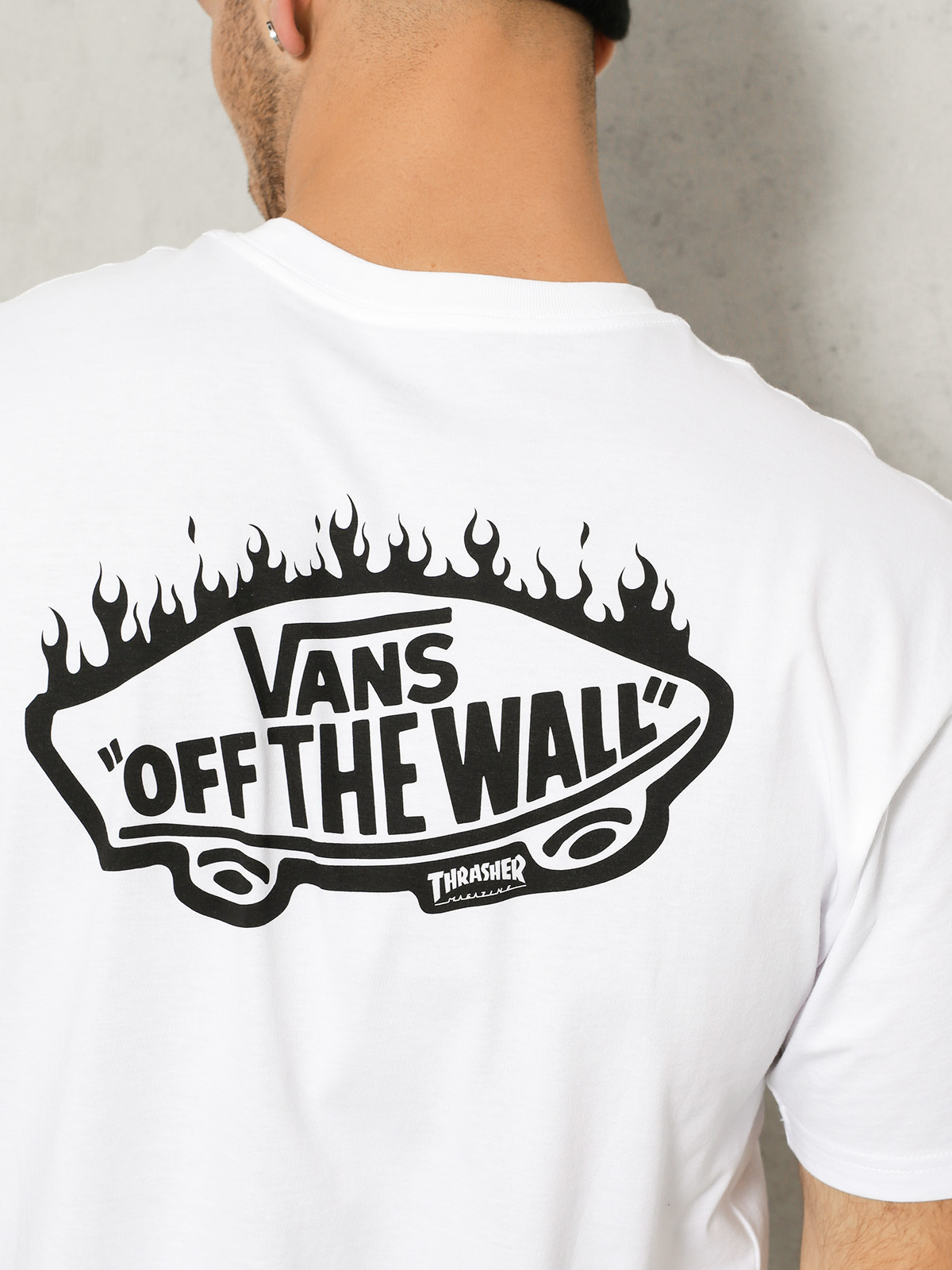 Tričko Vans Thrasher (white)