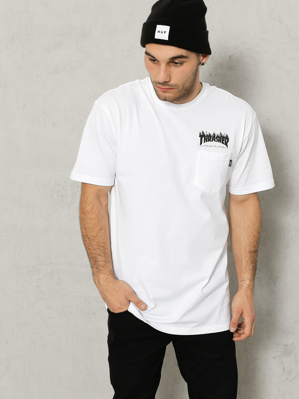 Tričko Vans Thrasher (white)