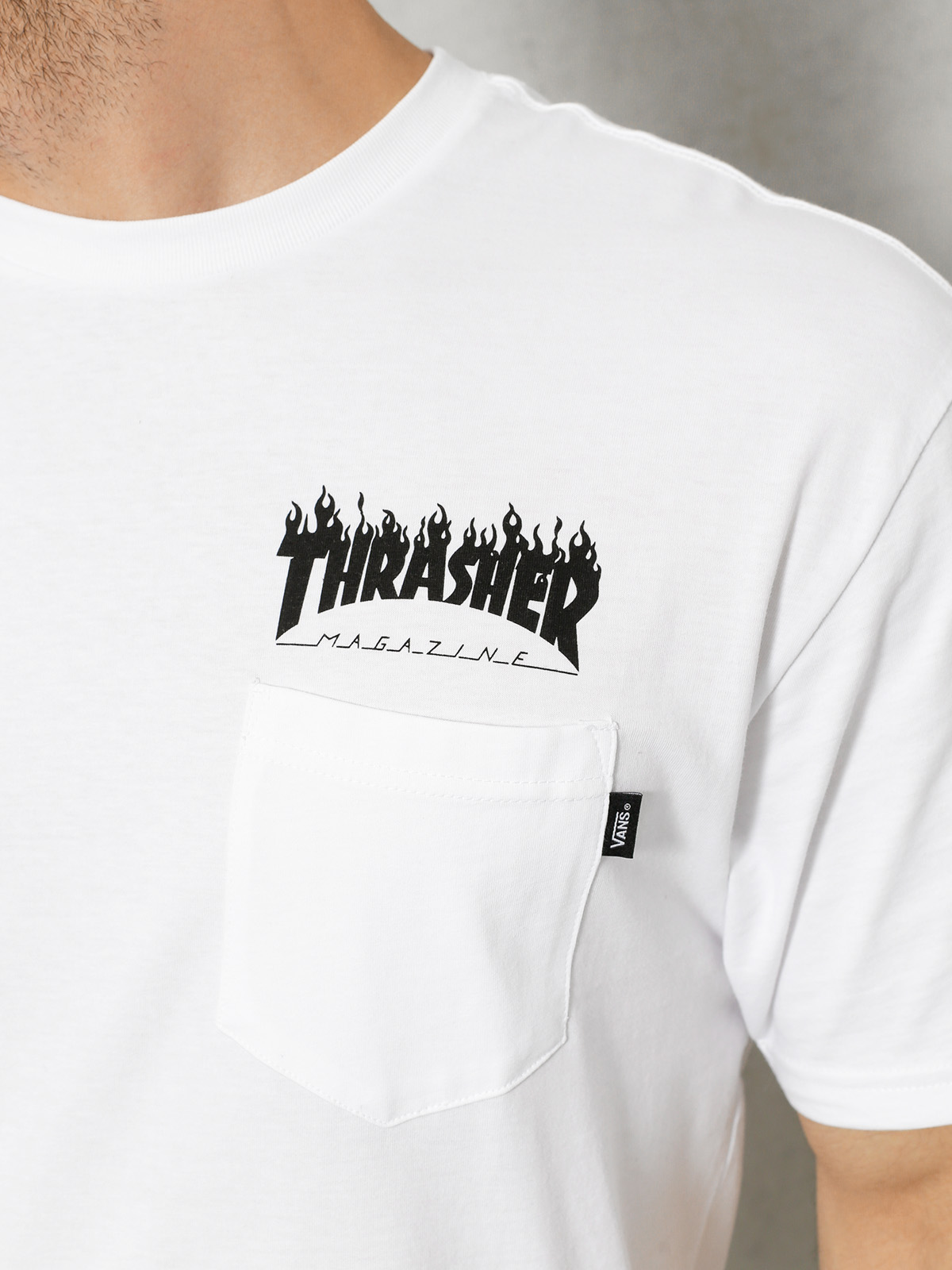 Tričko Vans Thrasher (white)
