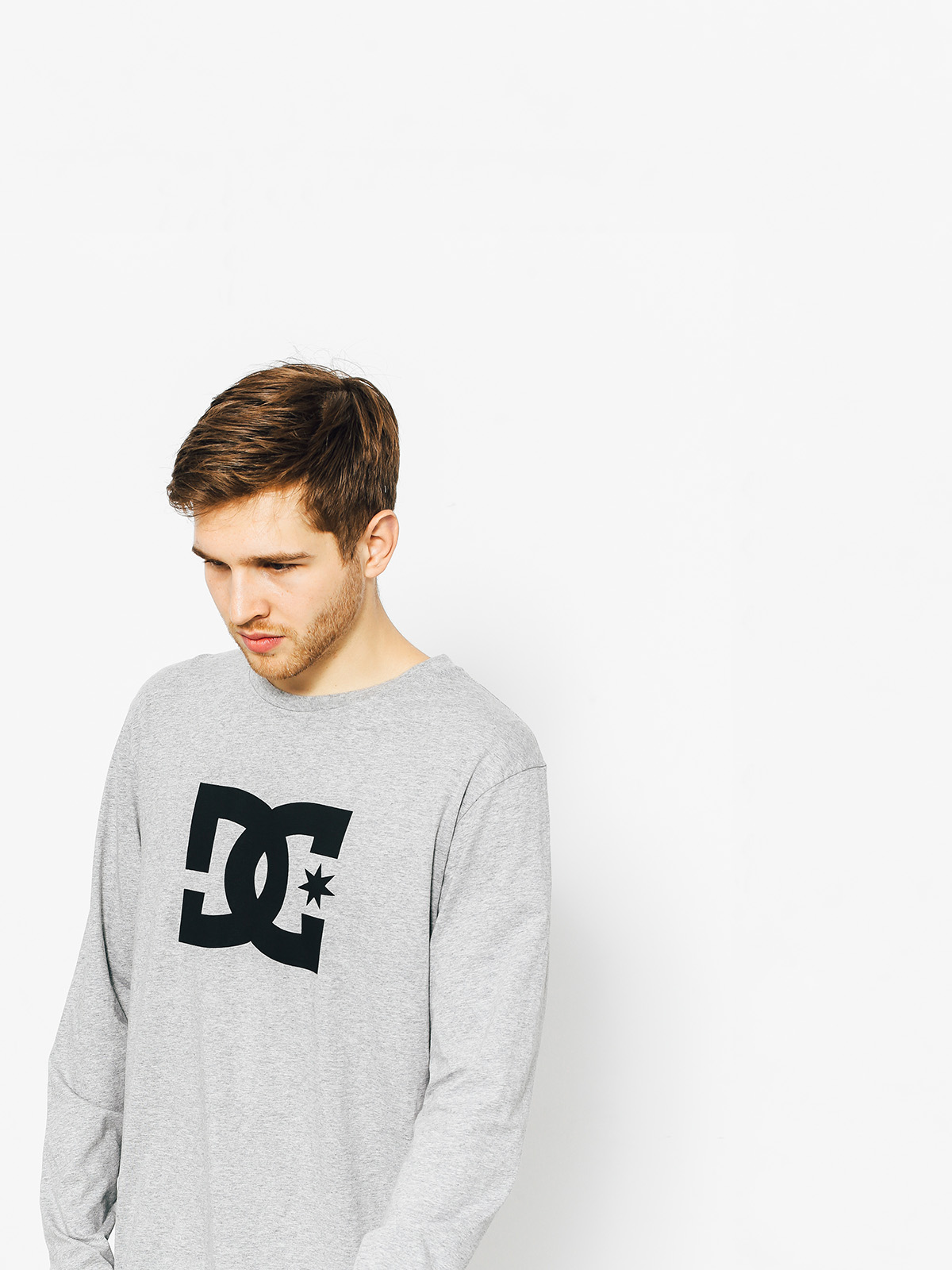 DC Triko Star (grey heather)