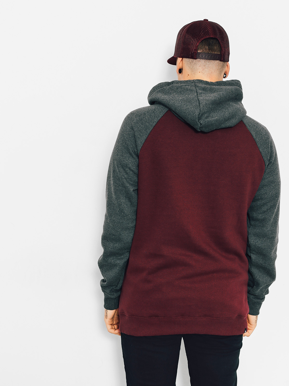 DC Mikina s kapucí Rebuilt HD (port royale)