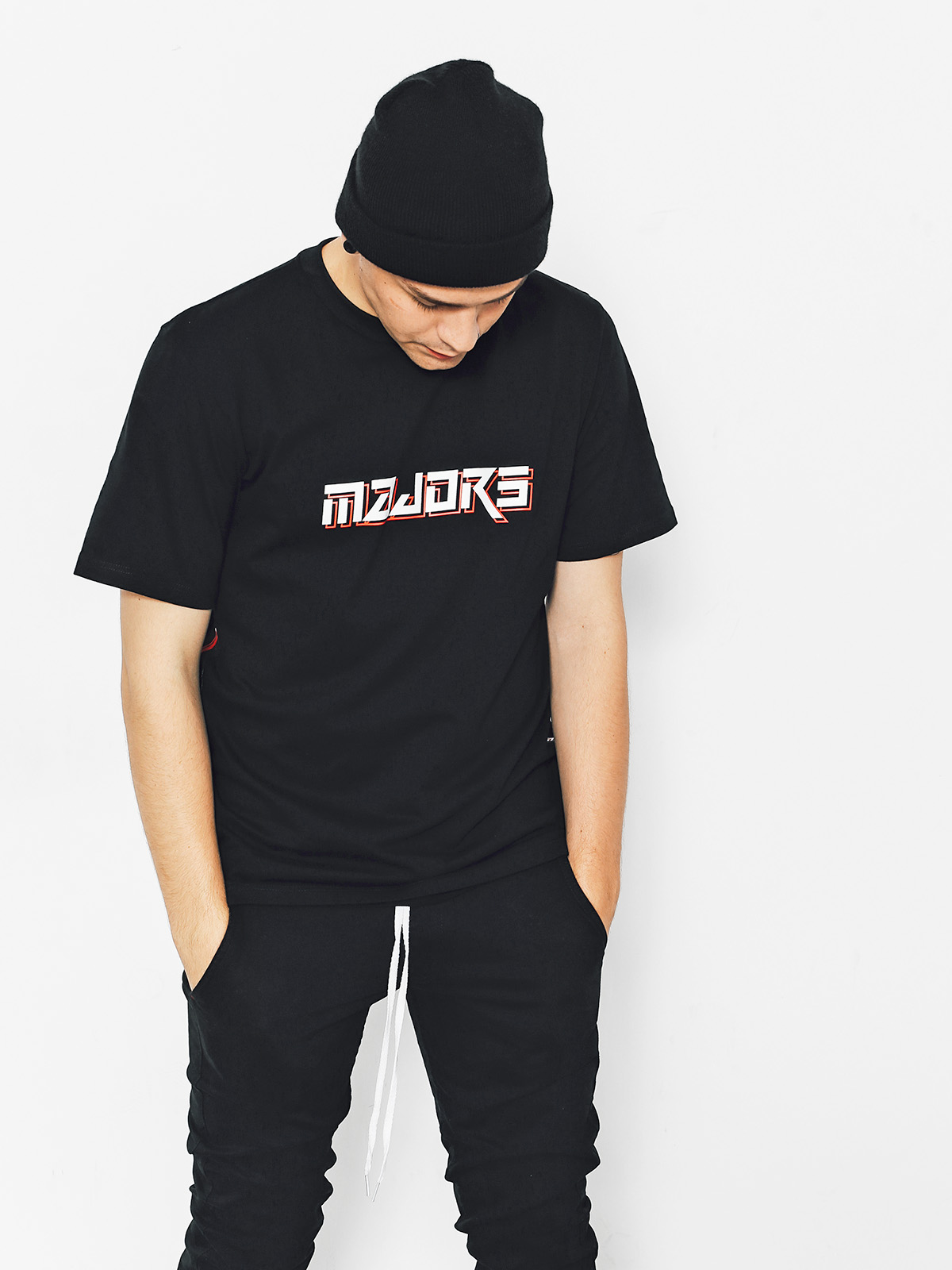 Majors Tričko Tape (black)